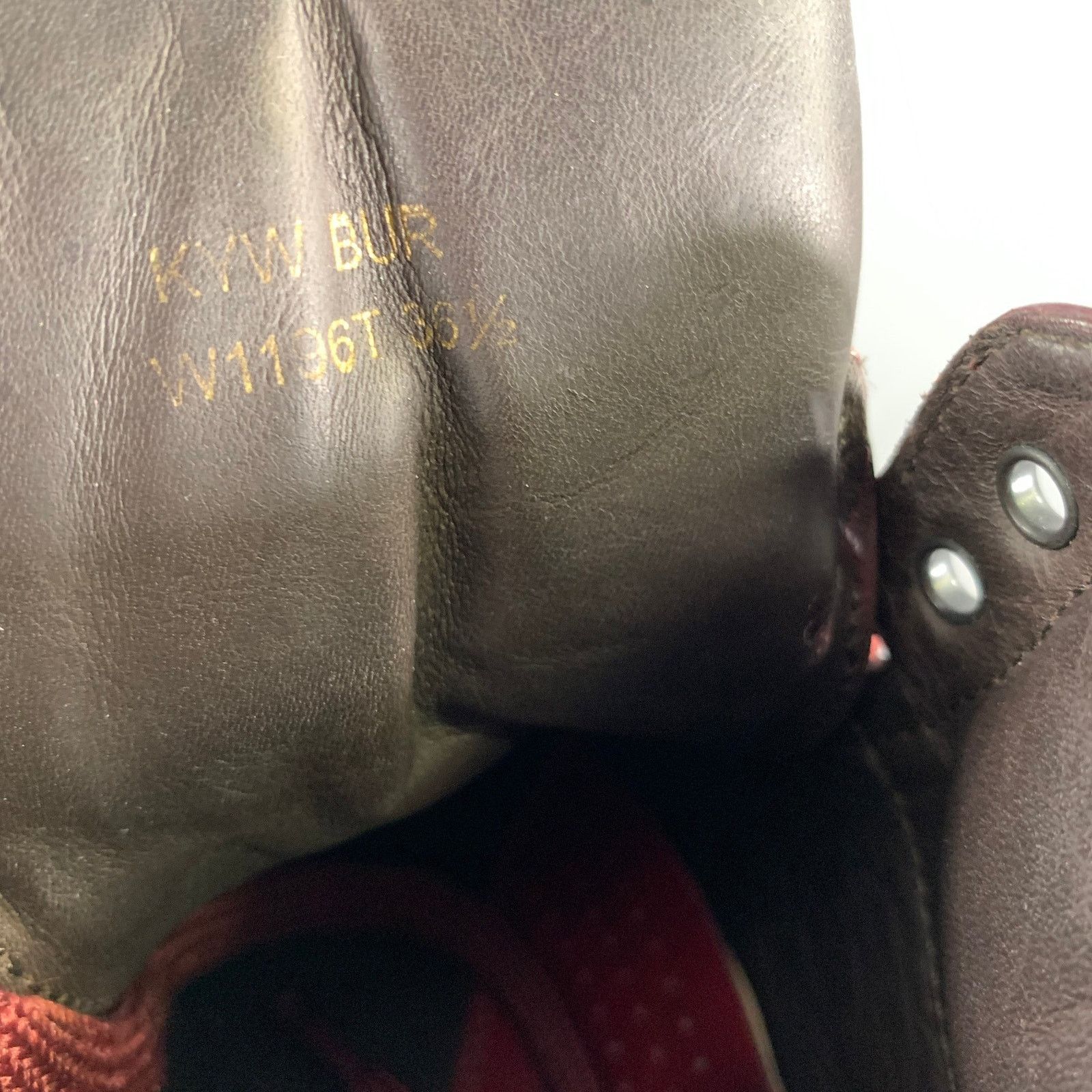 Tom Ford TOM FORD Size 6.5 Burgundy Leather High Top Sneakers Size US 6.5 / EU 39-40 - 7 Thumbnail