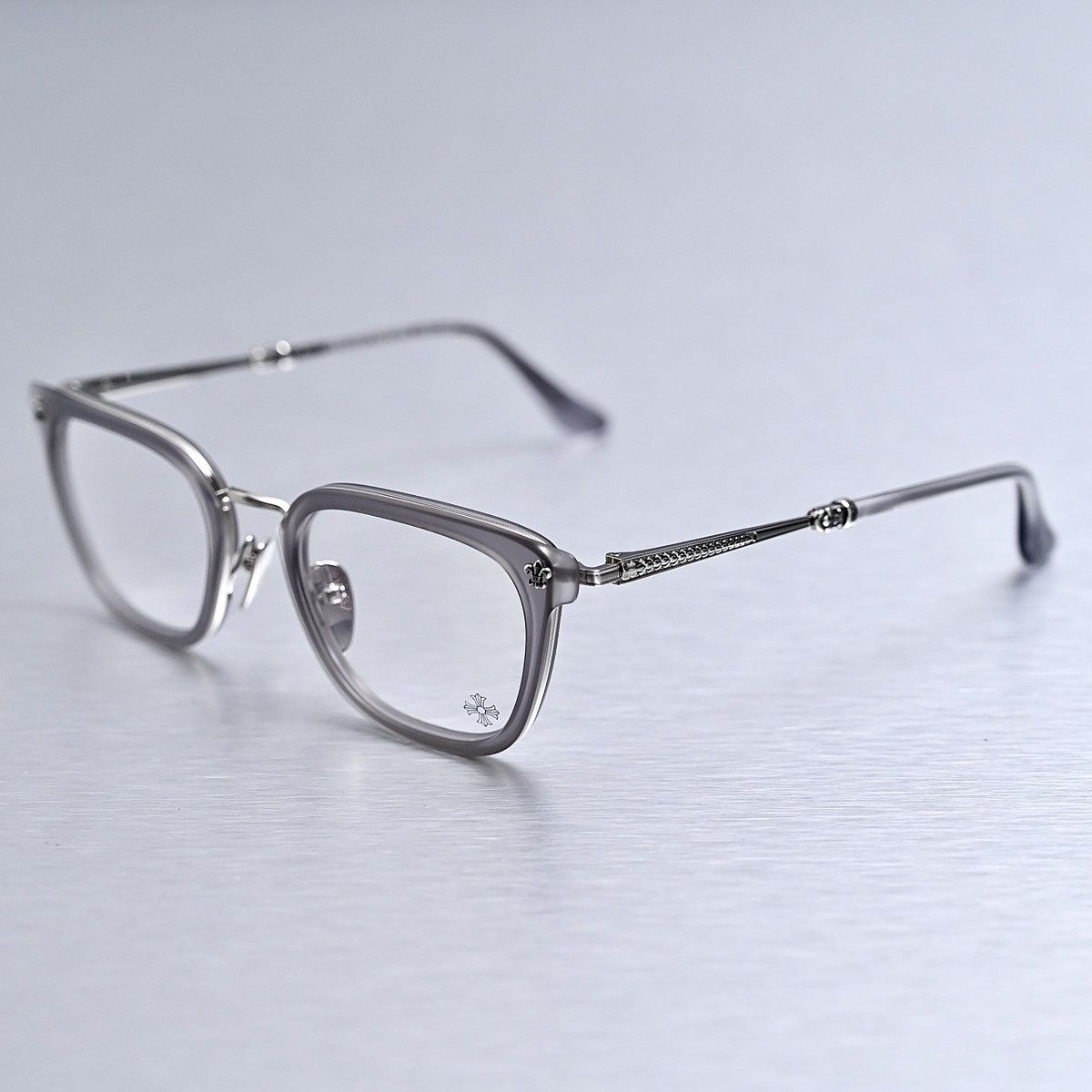 Chrome Hearts CHROME HEARTS STRAPADICTOME MATTE GRAPHITE SS GLASSES Size ONE SIZE - 2 Thumbnail
