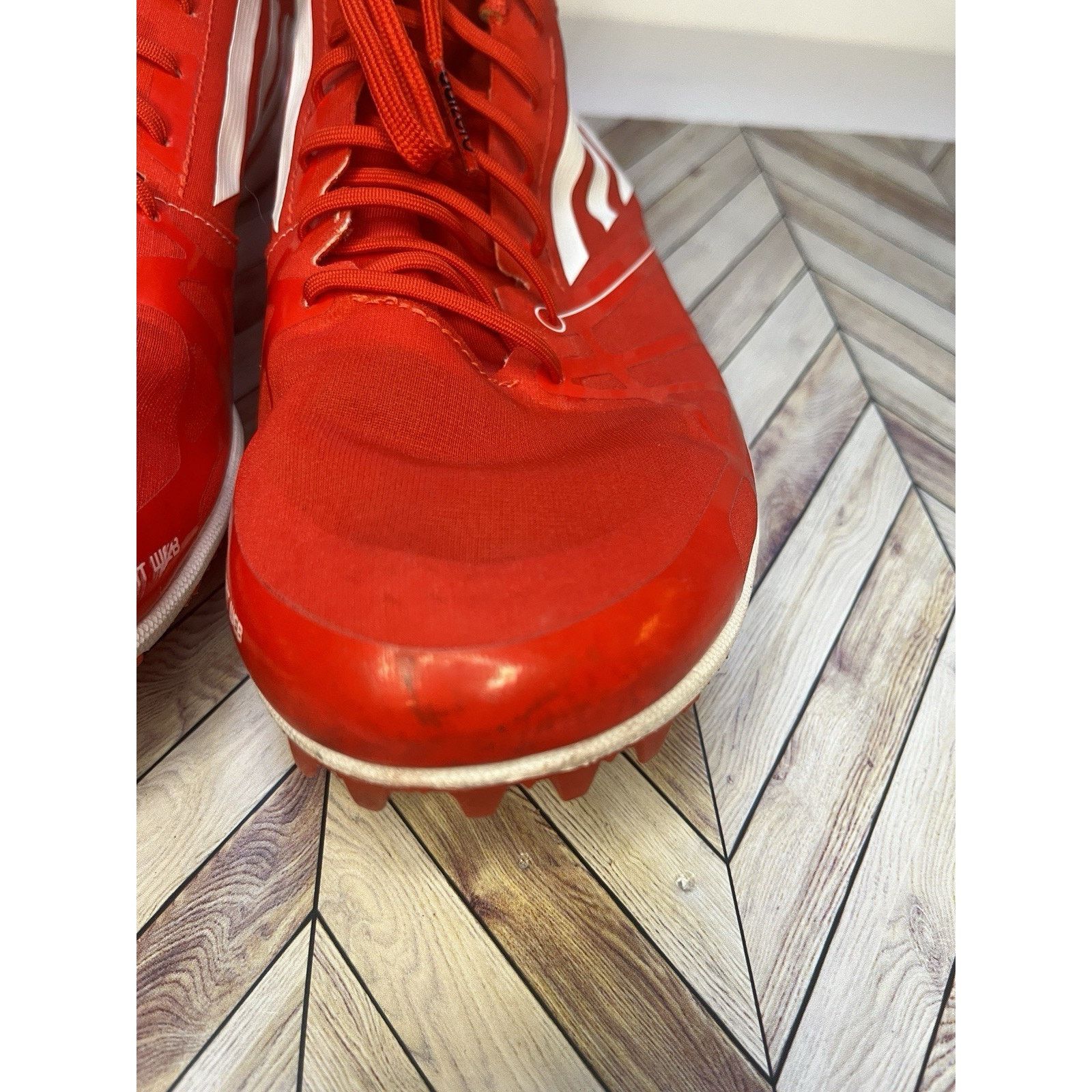 Adidas Adidas Adizero Avanti 2 Track Spikes Running V20244 Red 11.5 Size US 11.5 / EU 44-45 - 7 Thumbnail