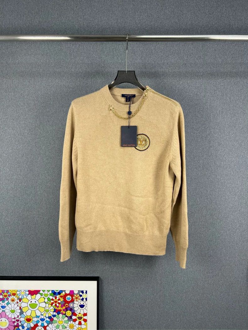 Louis Vuitton Louis Vuitton Cashmere Chain Sweater - dmc Size US XL / EU 56 / 4 - 1 Thumbnail