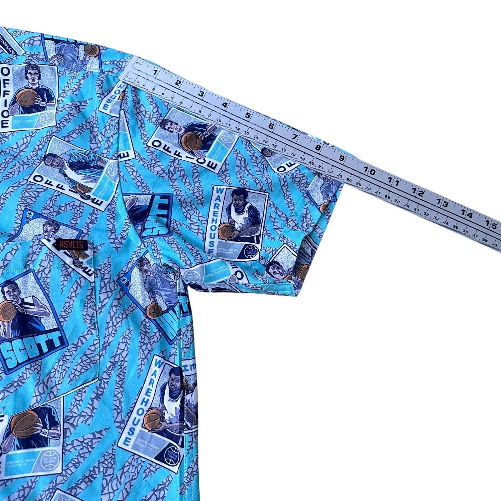 Other RSVLTS x The Office Series 5 Basketball Shirt Mens M Blue Size US M / EU 48-50 / 2 - 10 Thumbnail