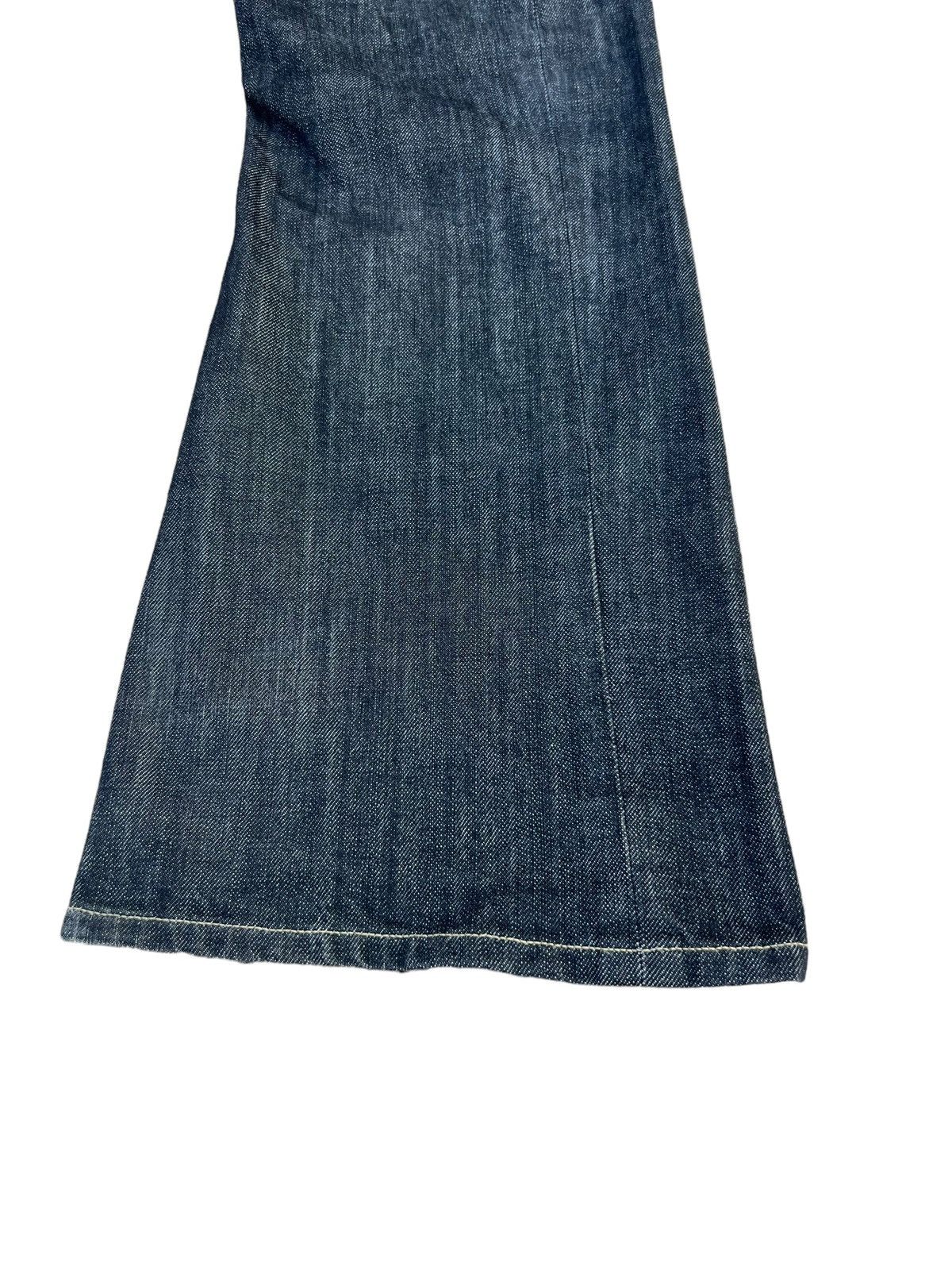 Levi's Vintage 2003 Levi’s Engineered Distress Denim Bootcut Jeans Size US 33 - 11 Thumbnail