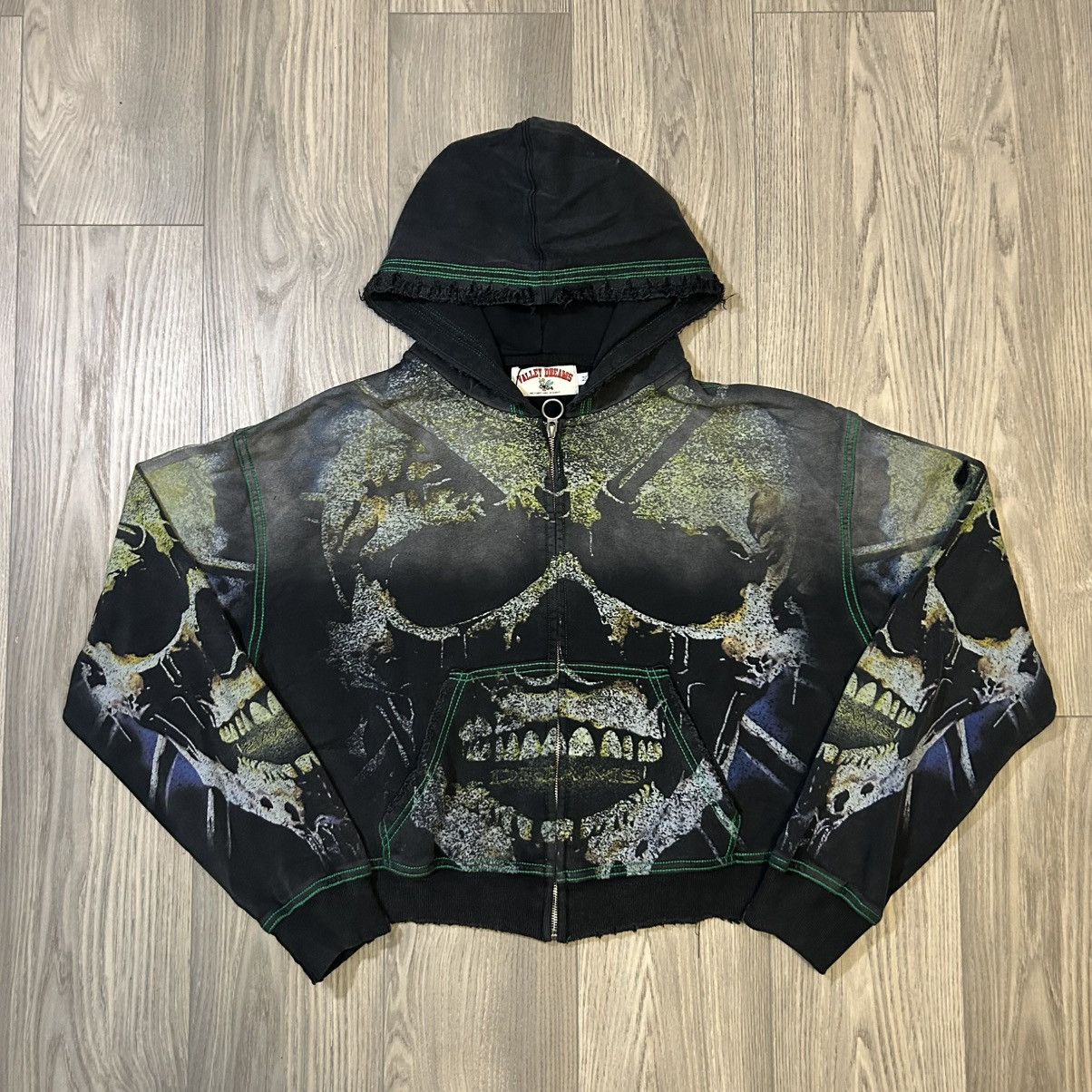 Vale Forever Gravedigger Zip Up (Black)