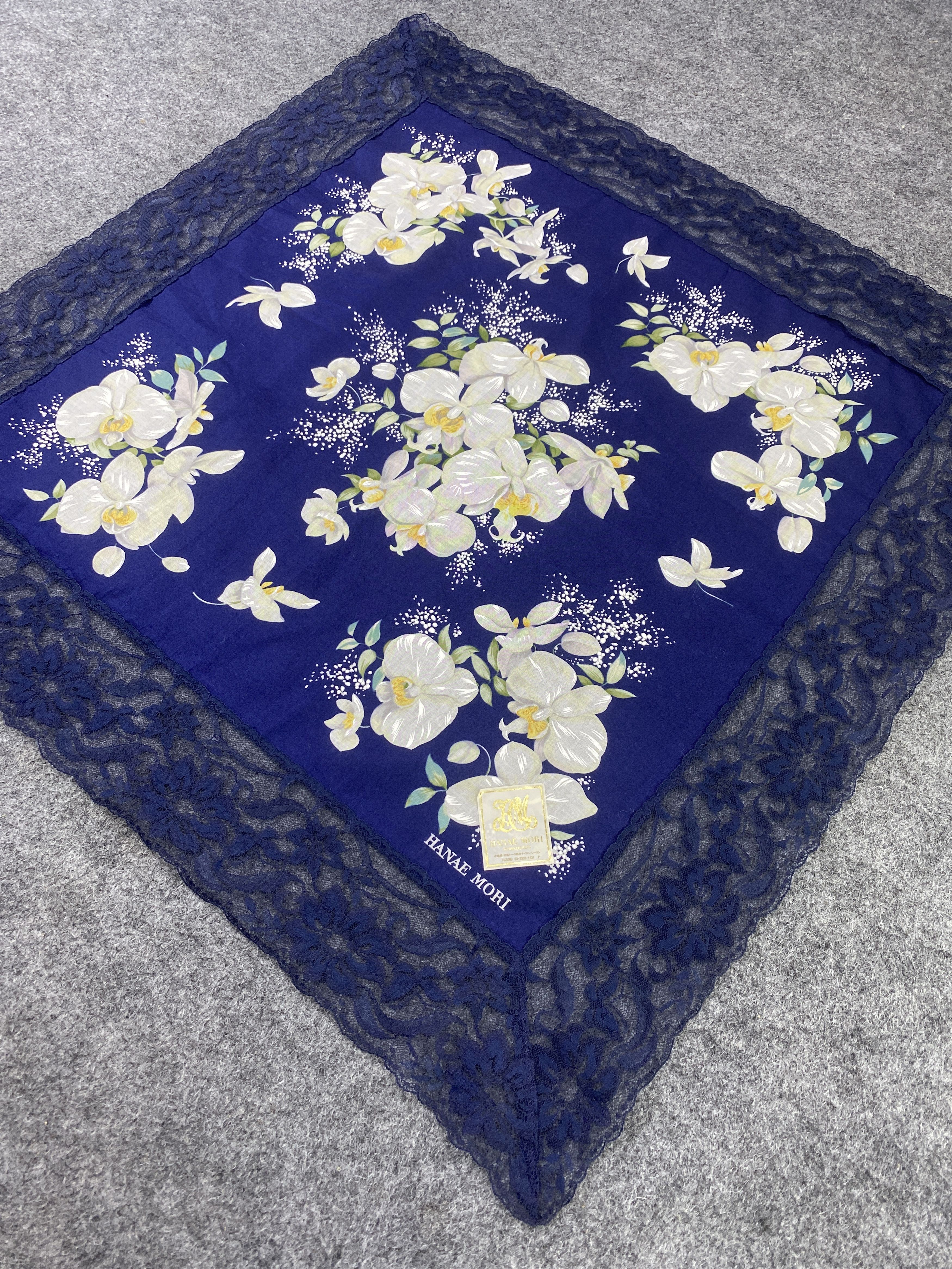 Hanae Mori Hanae Mori Handkerchief / Bandana / Neckerchief-B101 Size ONE SIZE - 4 Thumbnail