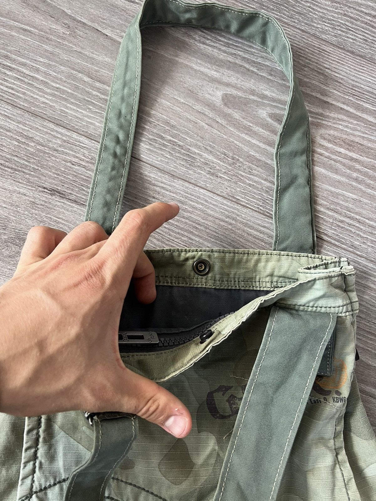 G-Star ‼️Vintage G Star Raw 2301 Military Army Combat Shoulders Bag‼️ Size ONE SIZE - 14 Thumbnail