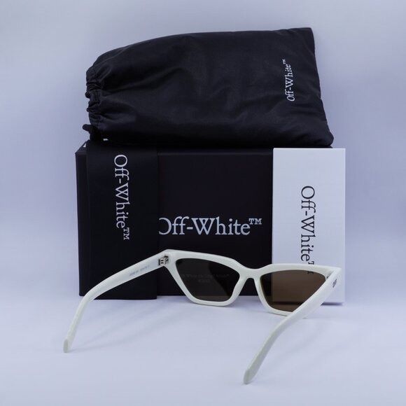 Off-White 🕶️New Off-White OERI13B MADISON 0176 White Sunglasses Size ONE SIZE - 10 Thumbnail