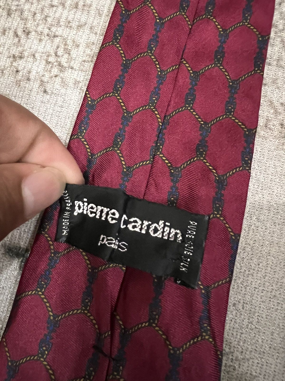 Pierre Cardin Vintage Pierre Cardin Silk Tie Size ONE SIZE - 5 Thumbnail