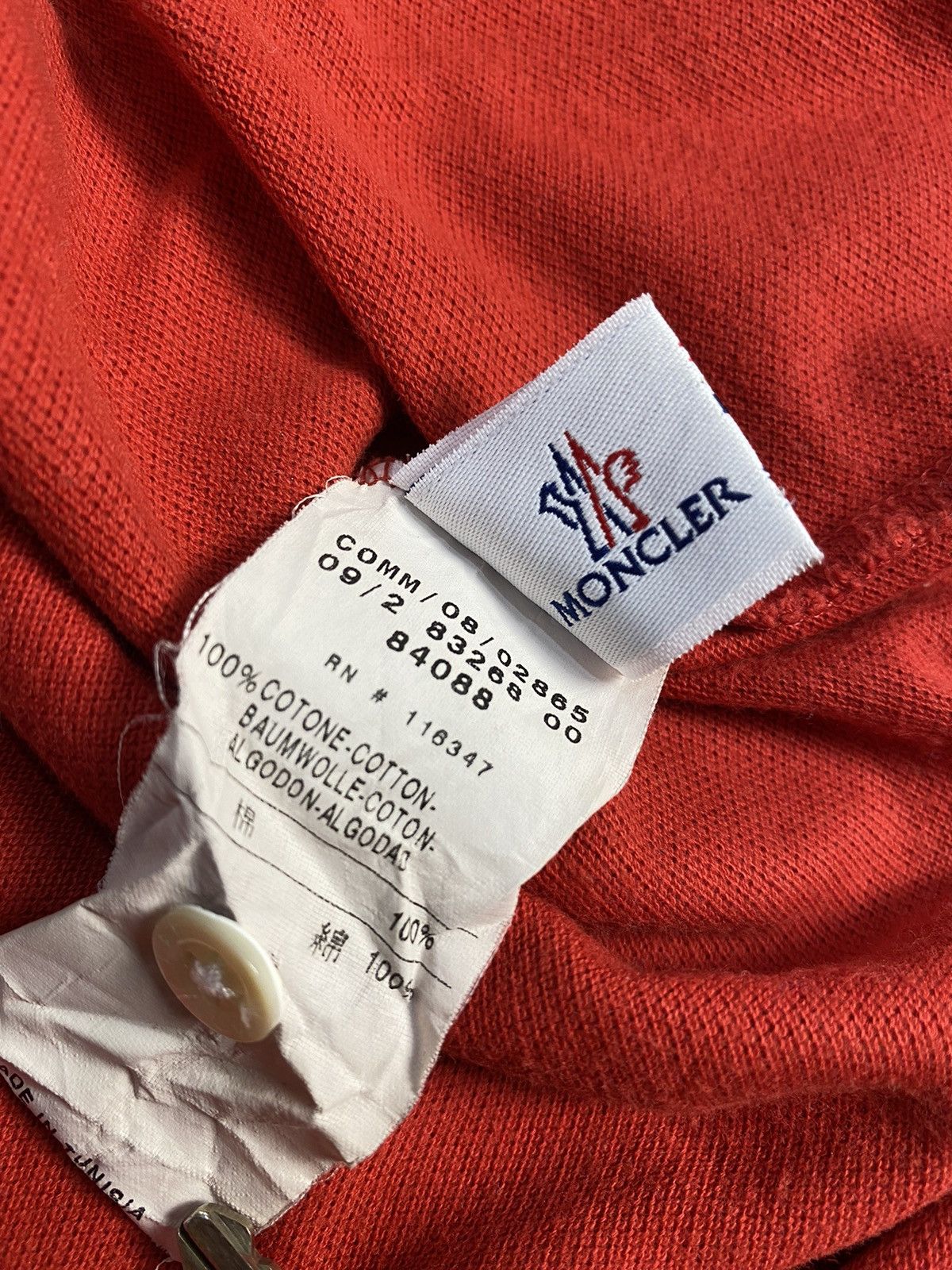 Moncler Moncler Polo Shirt Size US S / EU 44-46 / 1 - 6 Thumbnail