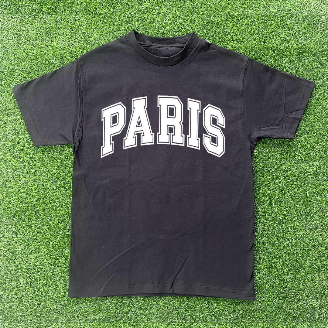 Vintage PARIS COLLEGIATE TSHIRT Size US L / EU 52-54 / 3 - 1 Preview