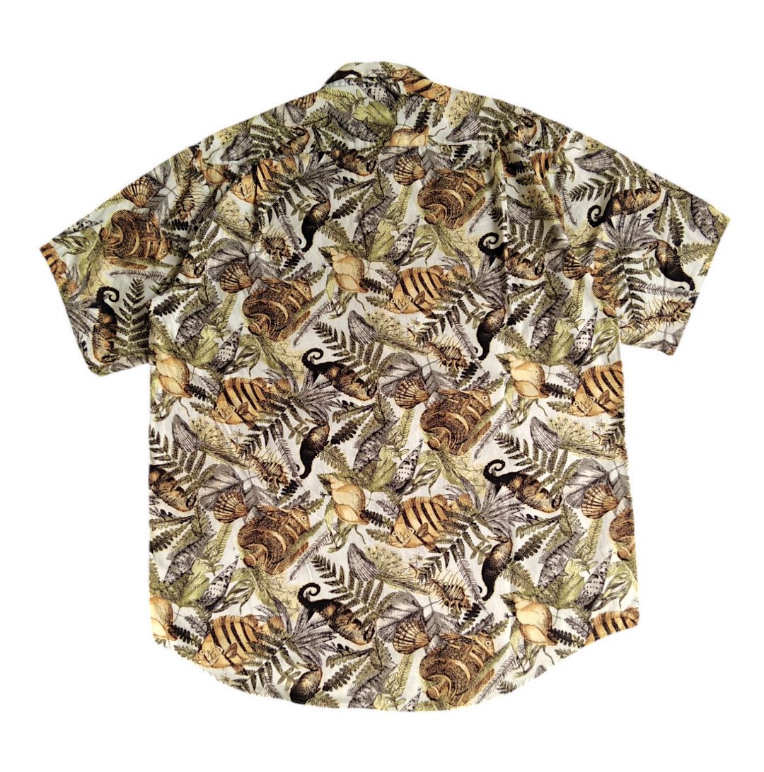 Other Vtg 80s Aprimer for men Floral hawaiian shirt Size US L / EU 52-54 / 3 - 2 Thumbnail