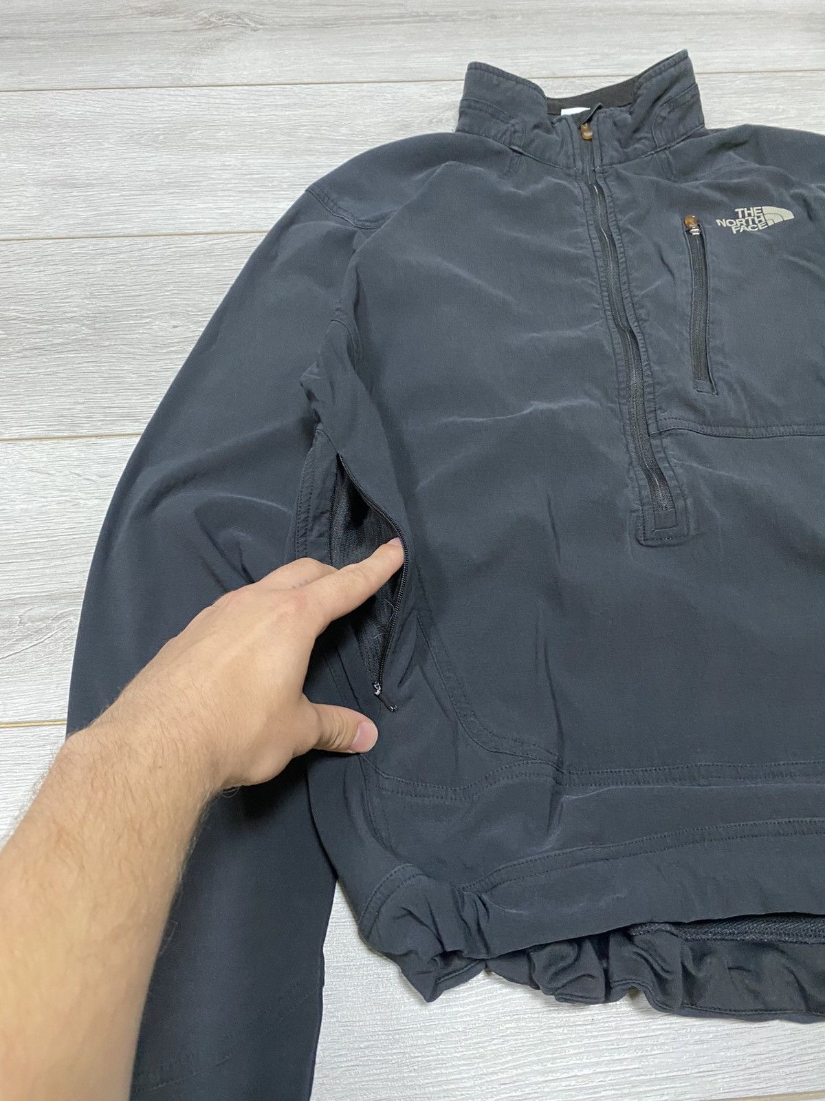 The North Face The North Face 1/3 zip windbreaker jacket vintage softshell Size US L / EU 52-54 / 3 - 4 Thumbnail