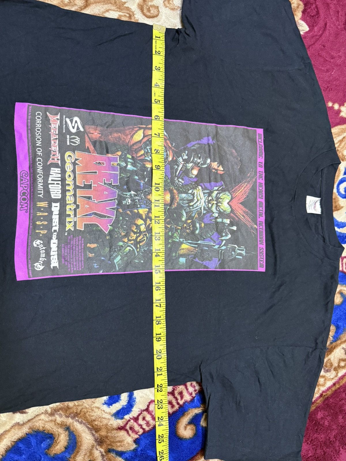 Band Tees Vintage Heavy Metal Geomatrix by Capcom Size US L / EU 52-54 / 3 - 7 Thumbnail