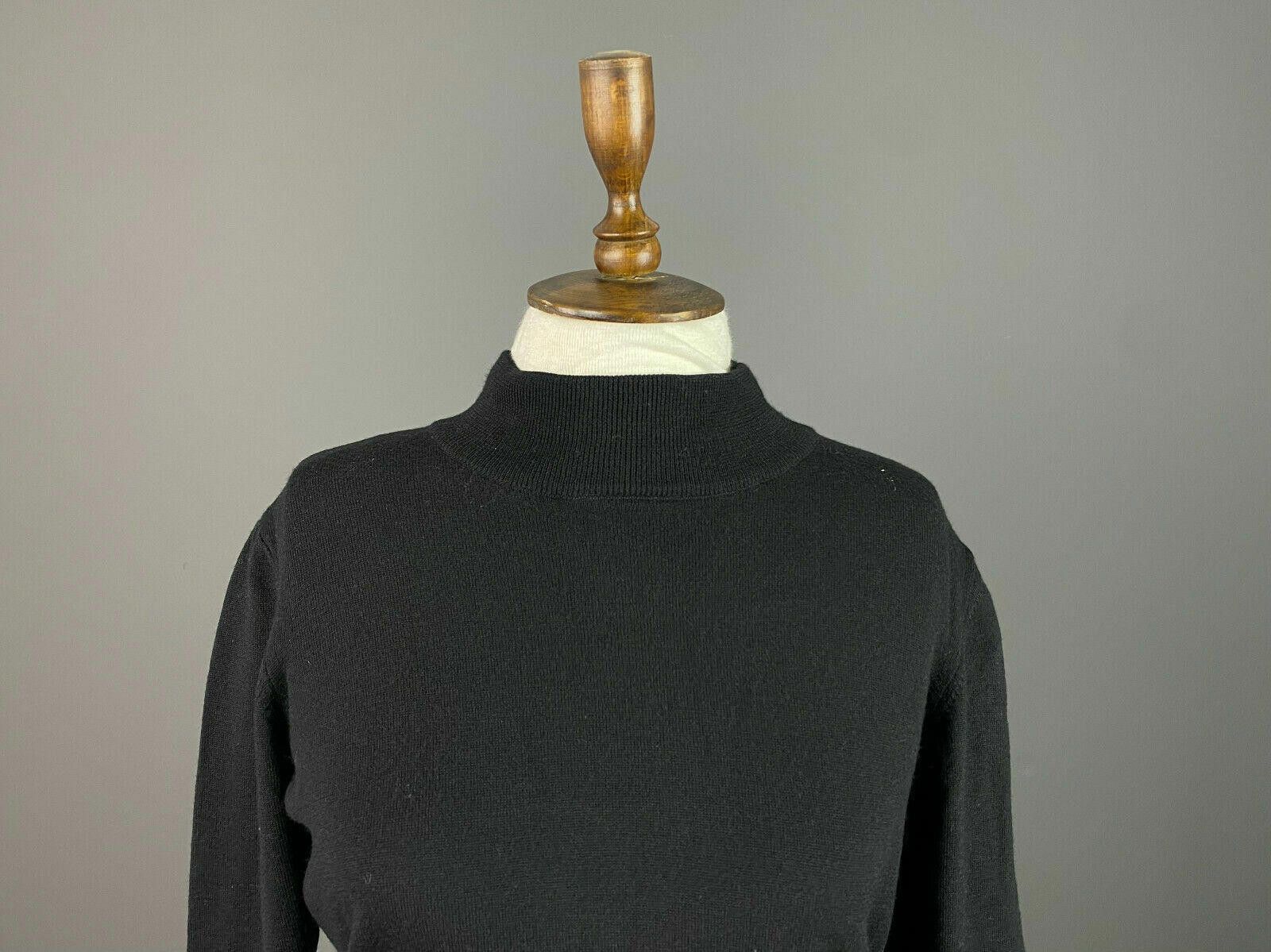 Escada Ladies Escada Margaretha Ley Black High Neck Sweater Size M / US 6-8 / IT 42-44 - 2 Thumbnail