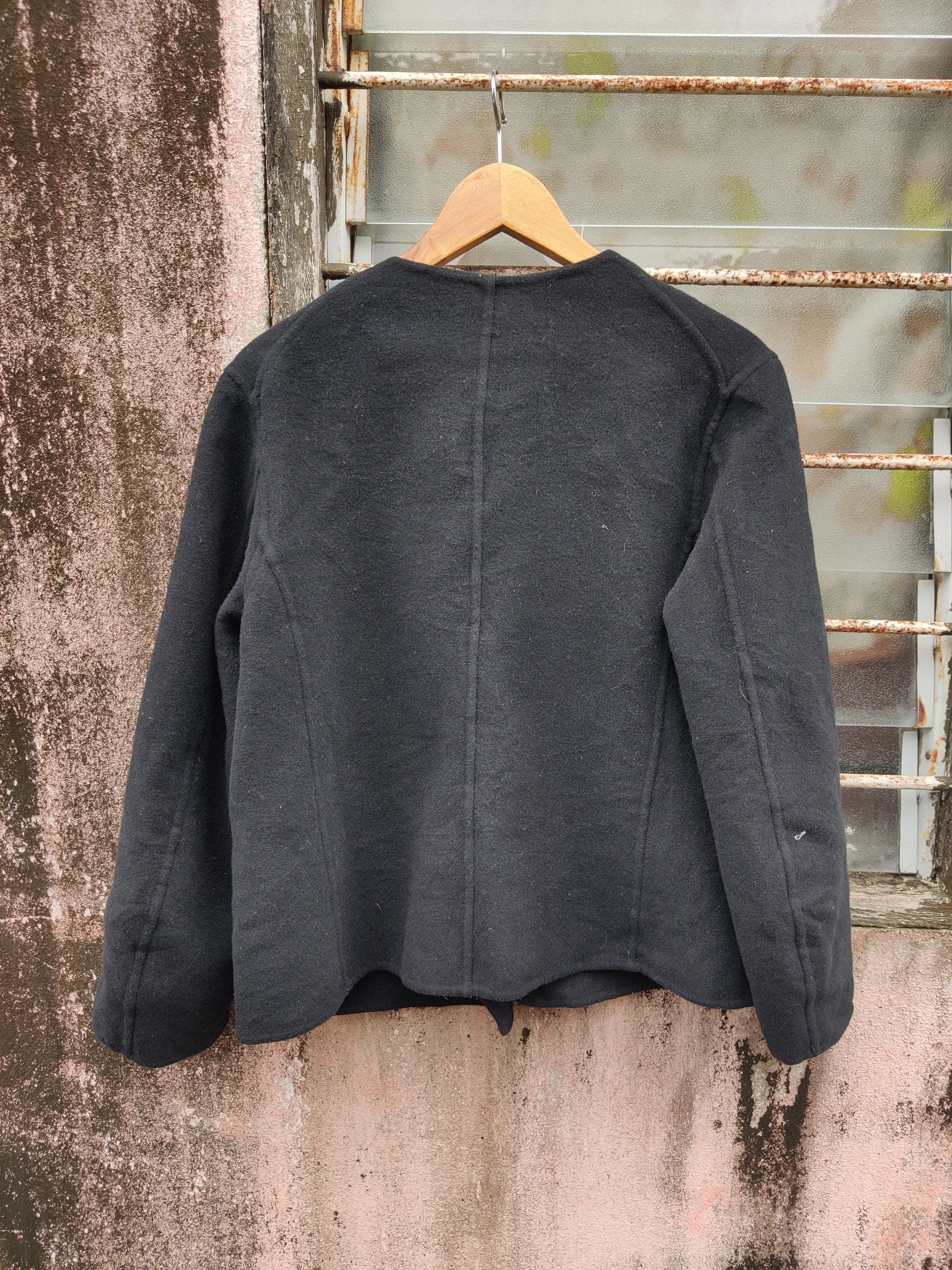 Japanese Brand Vintage Jil Sander Uniqlo Wool Jacket Size M / US 6-8 / IT 42-44 - 4 Thumbnail