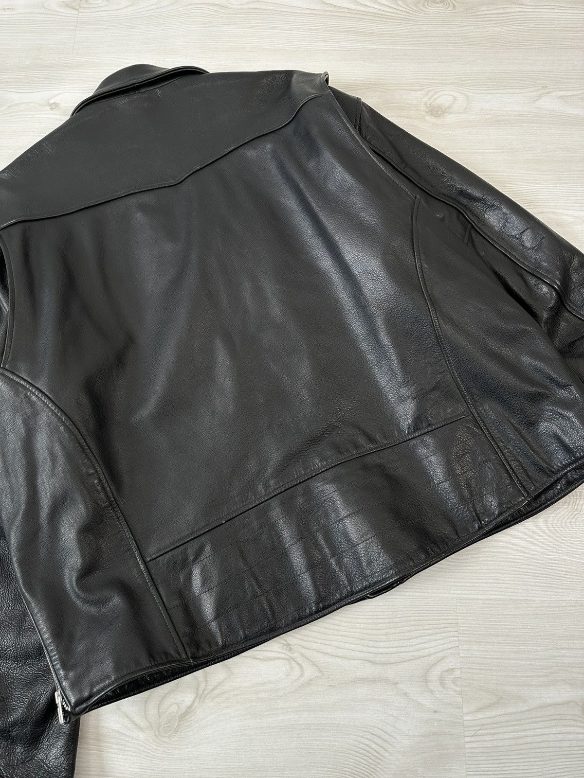 Genuine Leather × Harley Davidson Vintage Harley Davidson Oversized Leather Jacket Size US XL / EU 56 / 4 - 3 Thumbnail