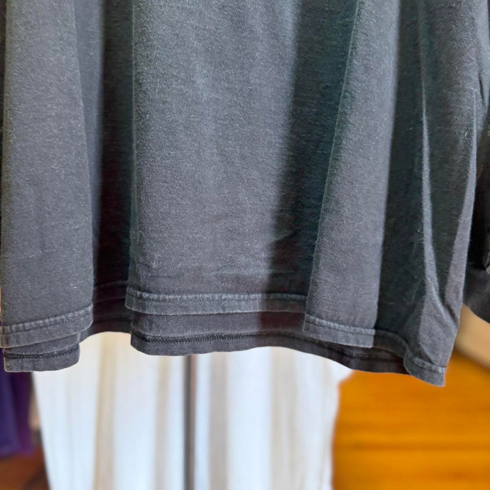 Nike × Vintage Vintage 90s Nike Swoosh Check Long Sleeve Shirt Size US XL / EU 56 / 4 - 4 Thumbnail