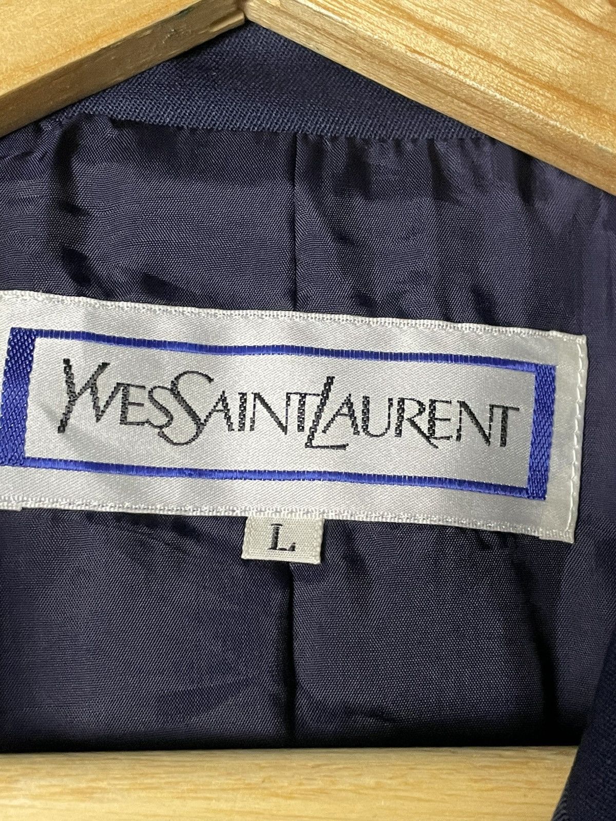 Yves Saint Laurent Double Breasted Blazer (74)