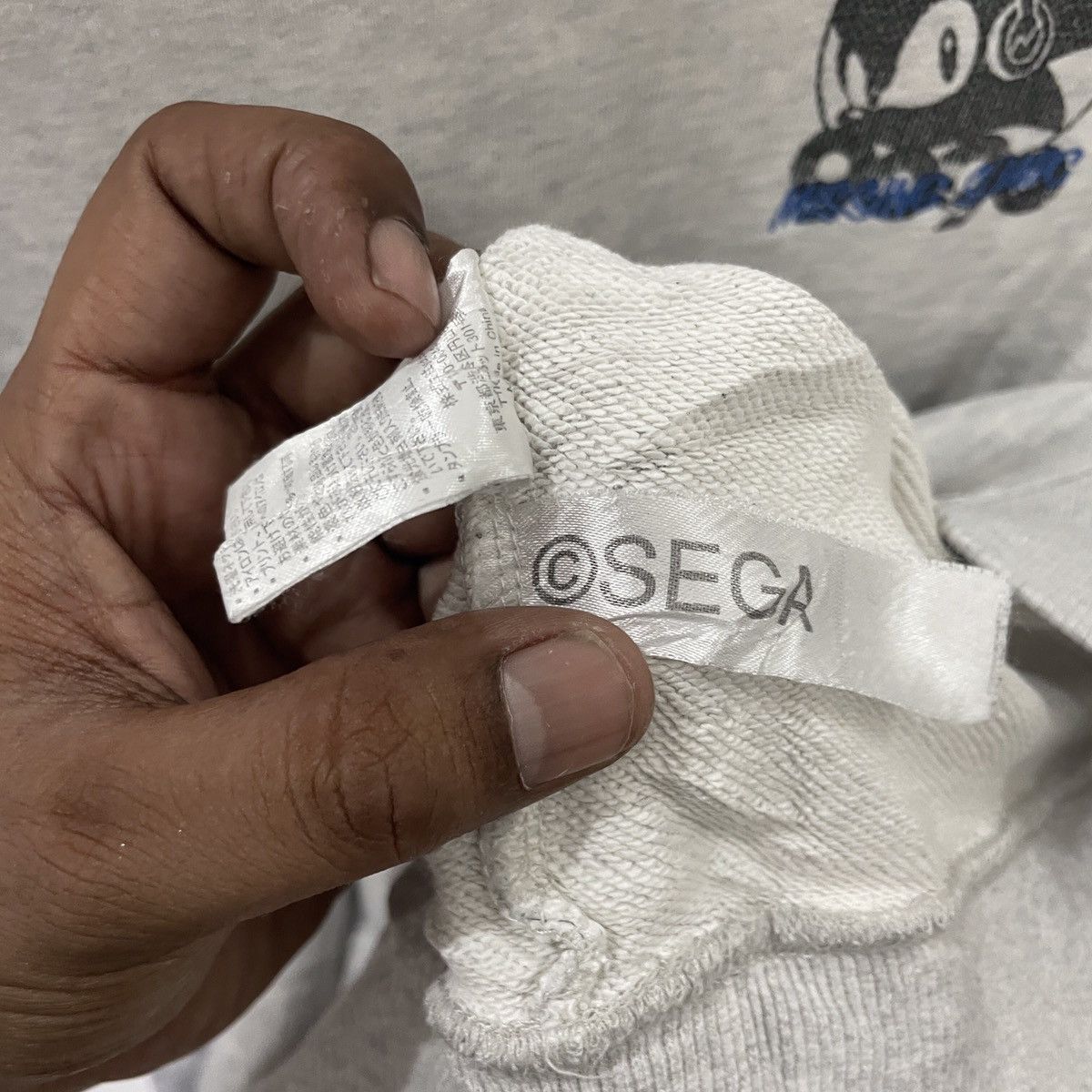 Vintage Vintage Sonic 9090 Distressed Sweatshirt Size US L / EU 52-54 / 3 - 6 Thumbnail