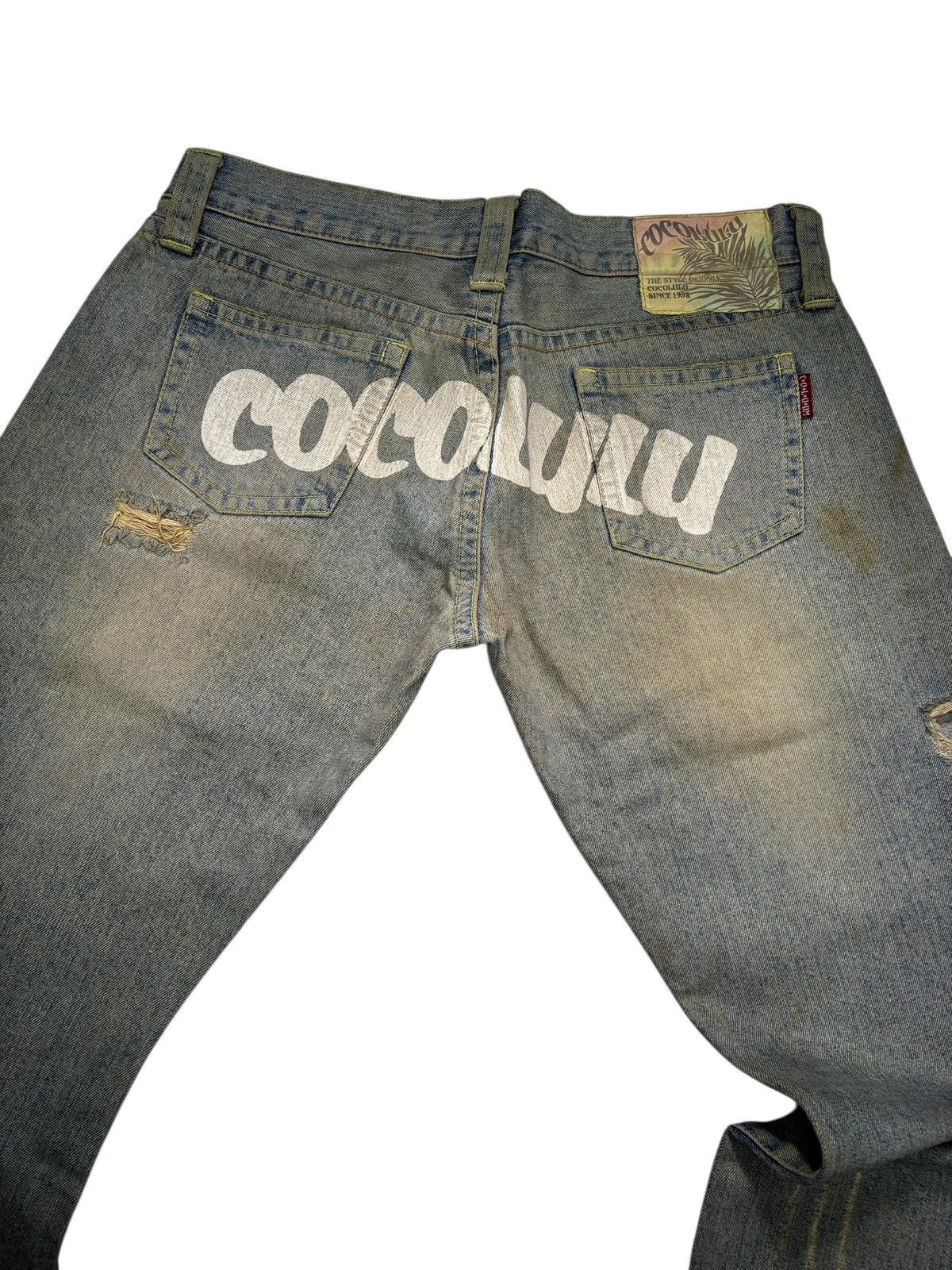 Acne Studios COCOLULU THRASHED BAGGY RUSTY DISTRESS DENIM JEANS Size US 34 / EU 50 - 7 Thumbnail