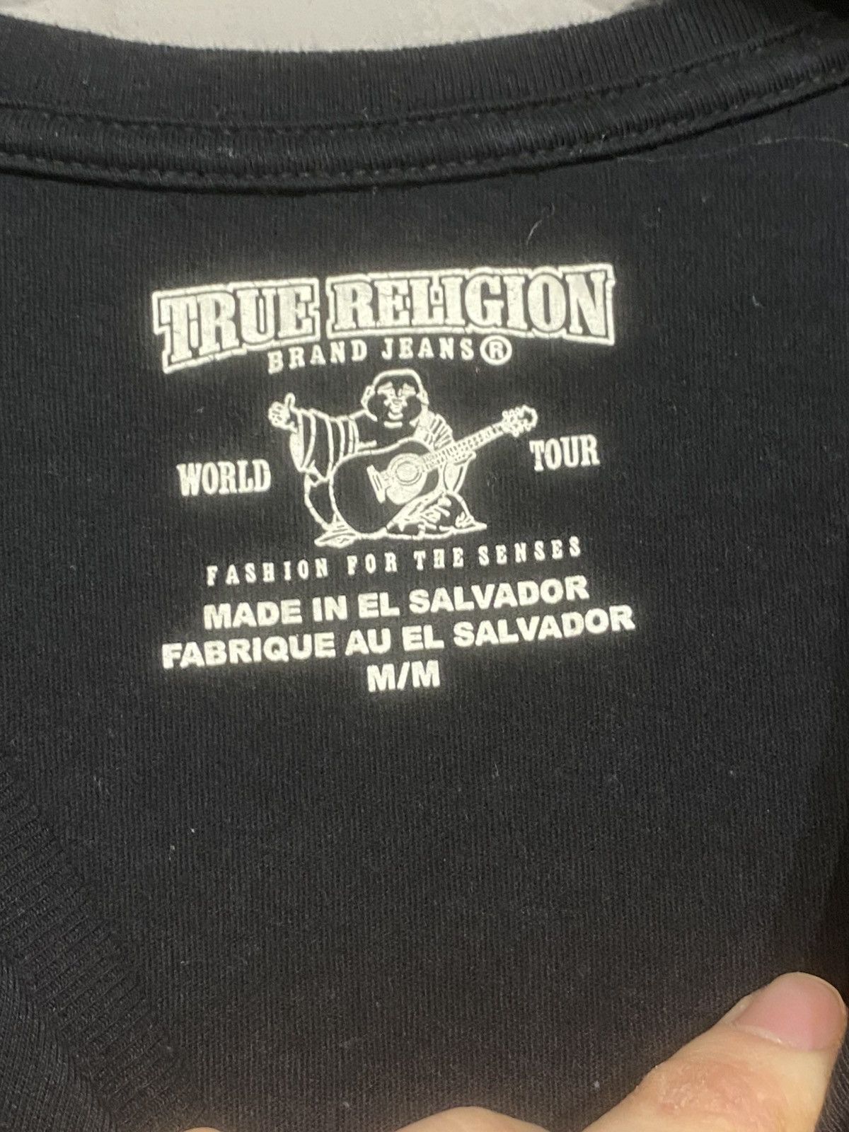 Japanese Brand × True Religion T-shirt True Religion blue big logo y2k Size US M / EU 48-50 / 2 - 4 Thumbnail