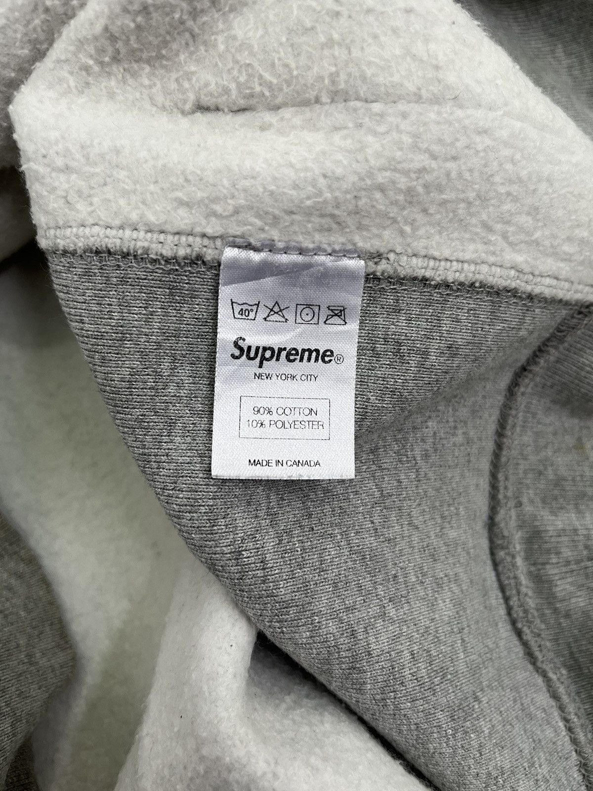 Supreme Supreme 2012 Logo Box OG Hoodie Size US L / EU 52-54 / 3 - 11 Thumbnail