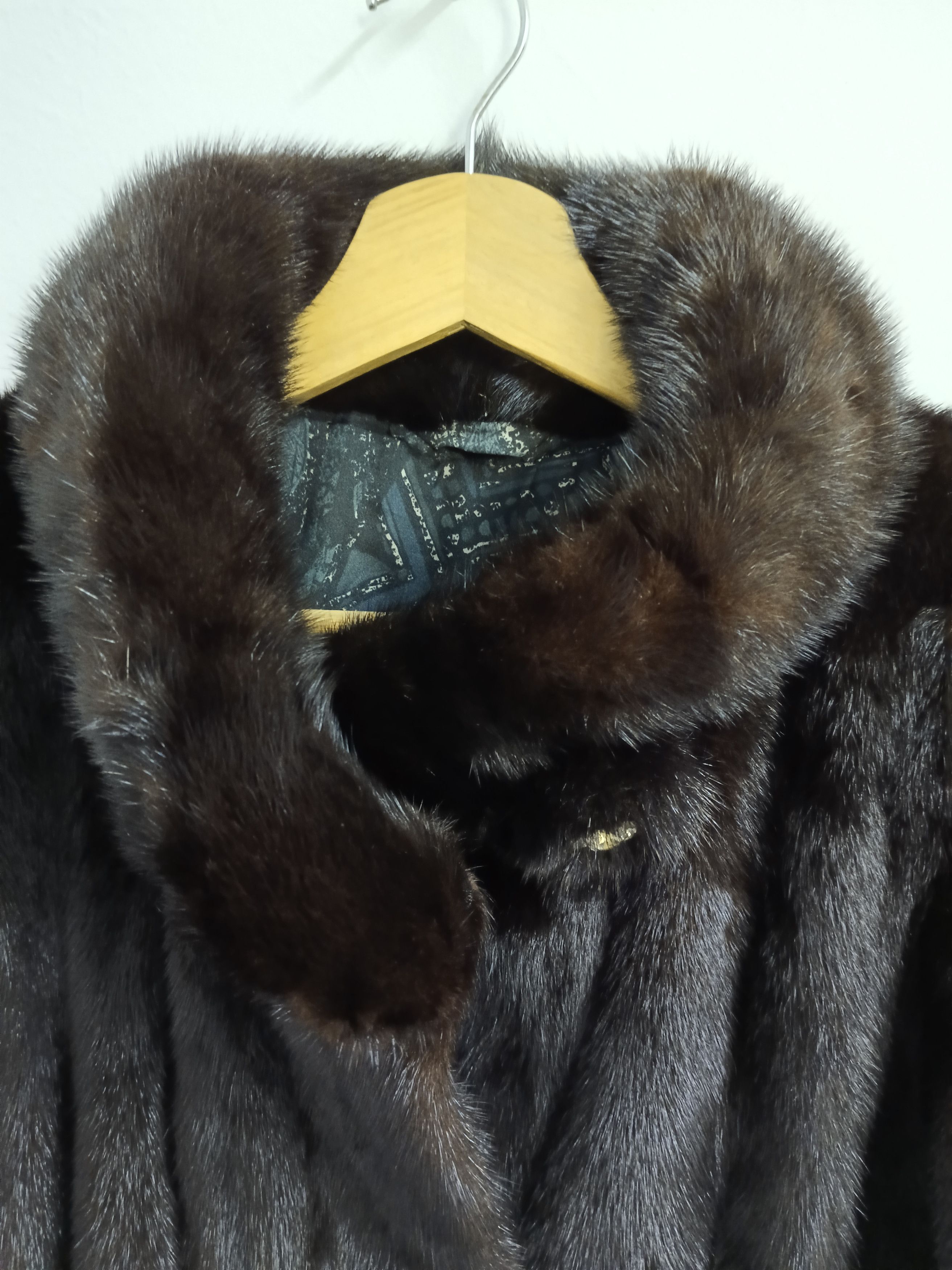 Vintage Vintage DASCO Dark Ranch Real Mink Fur Coat Size M / US 6-8 / IT 42-44 - 4 Thumbnail