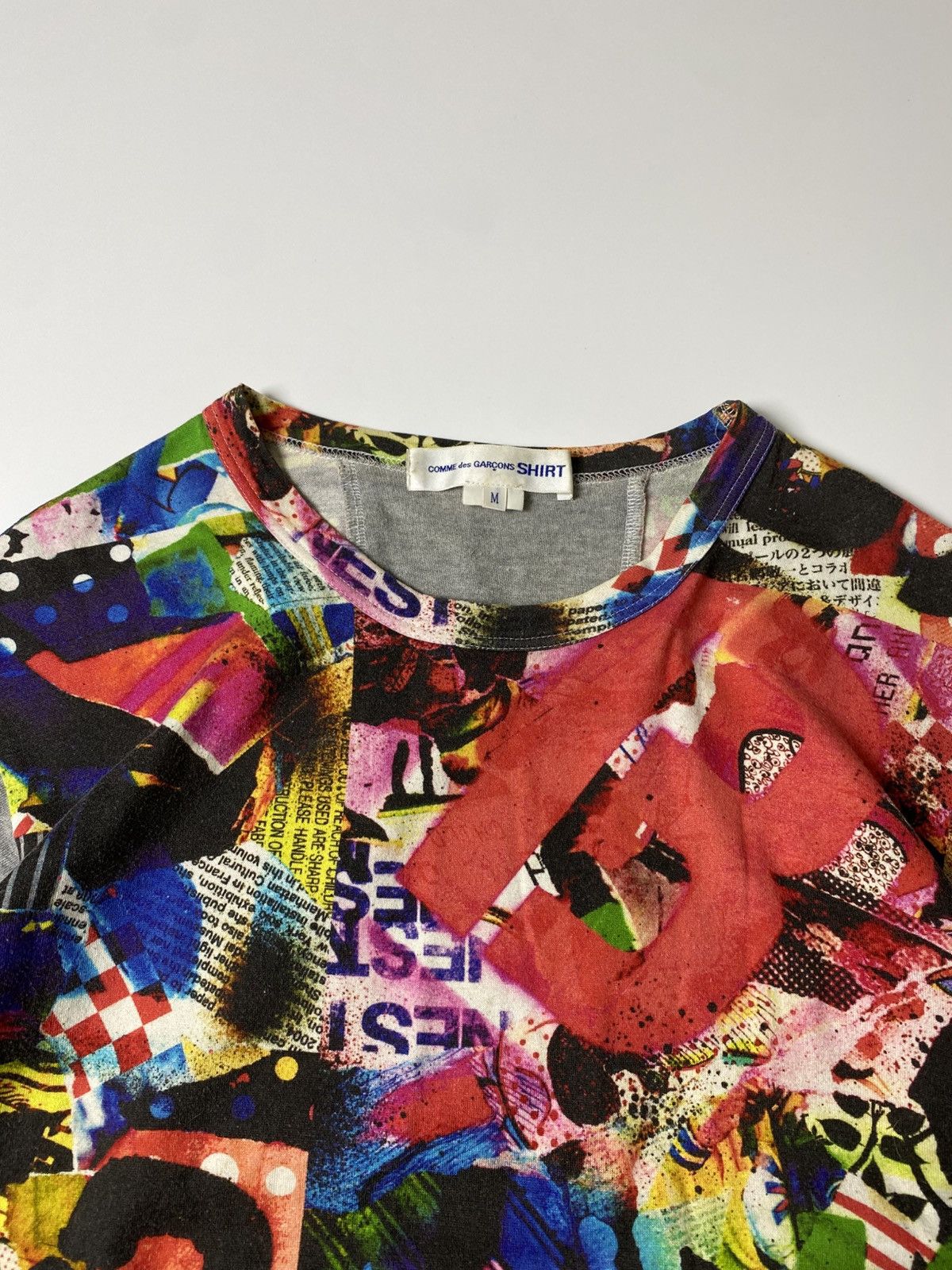Comme des Garcons SHIRT SS13 COMME DES GARCONS SHIRT COMICS GRAPHIC TEE Size US M / EU 48-50 / 2 - 5 Thumbnail