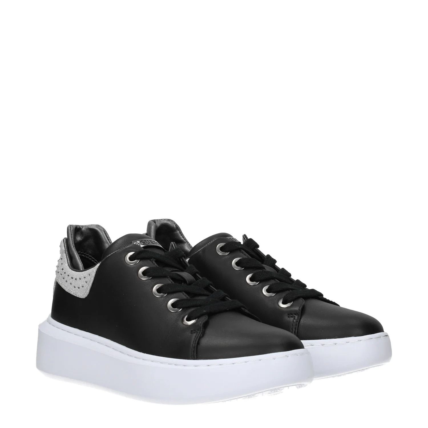 Guess ob1o1e1124 Polyurethane Sneakers in Black Size US 7 / IT 37 - 2 Thumbnail
