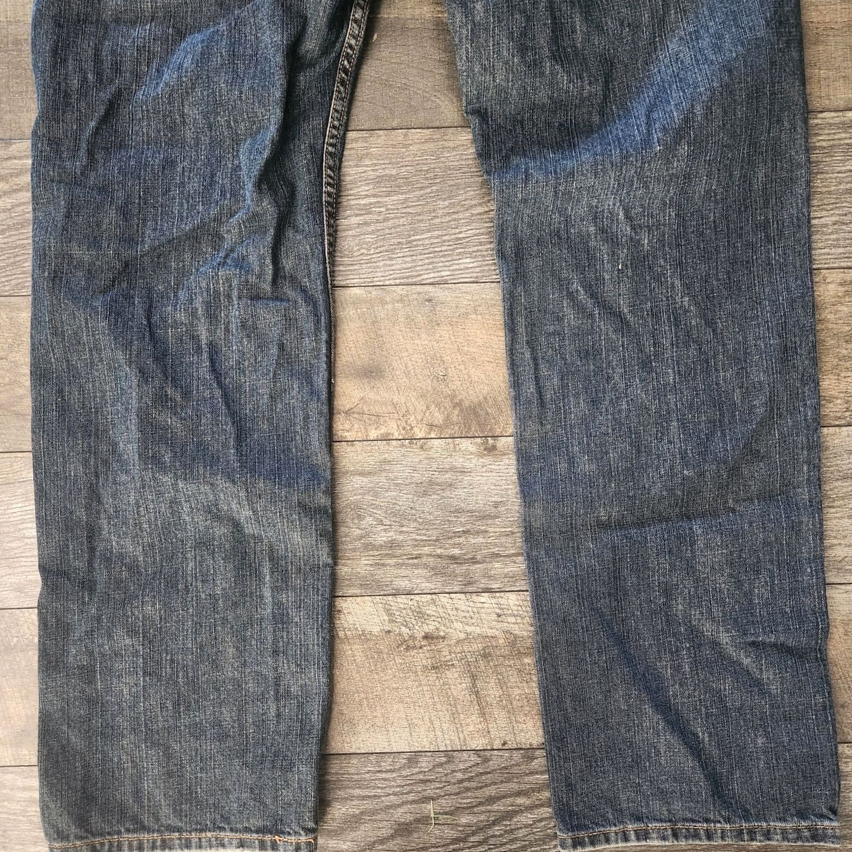 Levi's Levi's 559 Jeans Mens 38x34 Relaxed Straight Denim Blue 100% Cotton Casual Vintage No Size US 38 / EU 54 - 5 Thumbnail