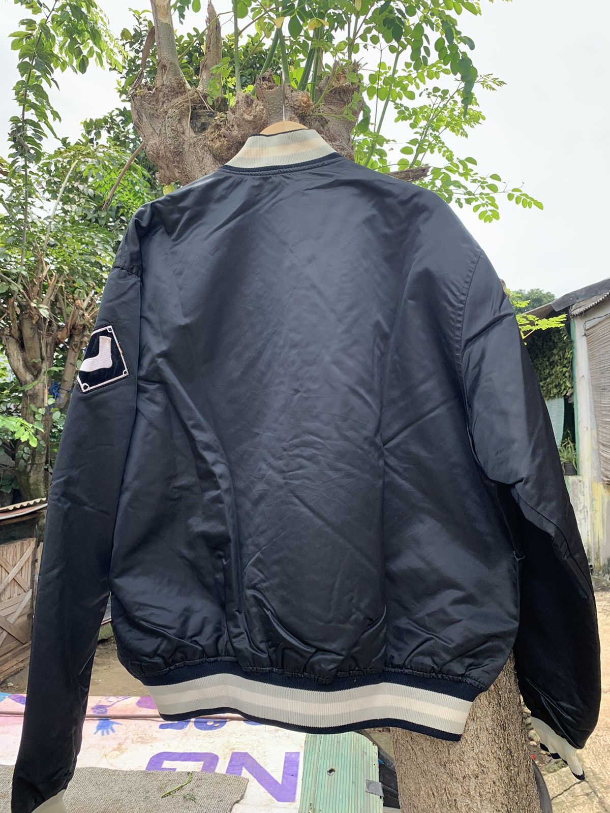 Starter × Vintage STARTER VARSITY JACKET WHITE SOX Size US XXL / EU 58 / 5 - 4 Thumbnail