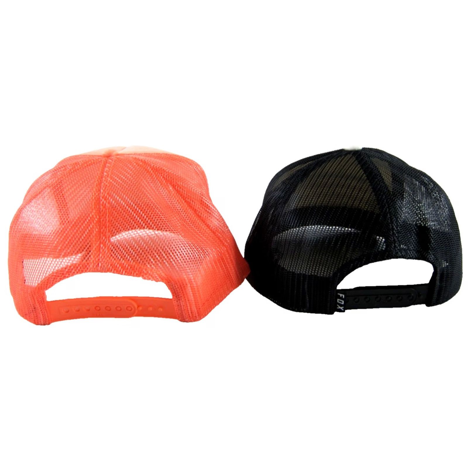 Fox Racing Original Title: FOX Racing Red White Blue USA Flag Black Pink Off Road Vixens Trucker Hats Size ONE SIZE - 3 Thumbnail