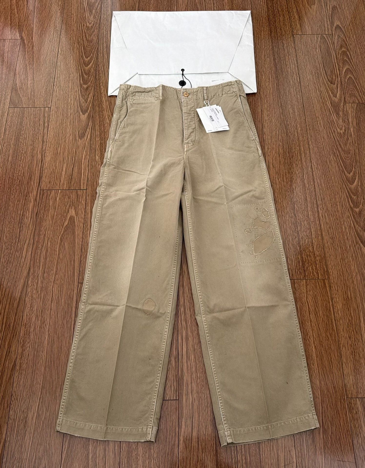 Visvim VISVIM 25SS EX WIDE CHINO PANTS Size US 26 / EU 42 - 1 Thumbnail