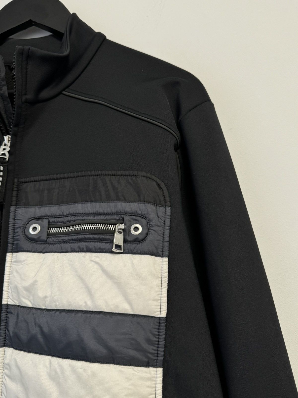Bogner Bogner Zip Jacket Quilted Front Stripe Trim Lightweight Size US L / EU 52-54 / 3 - 4 Thumbnail
