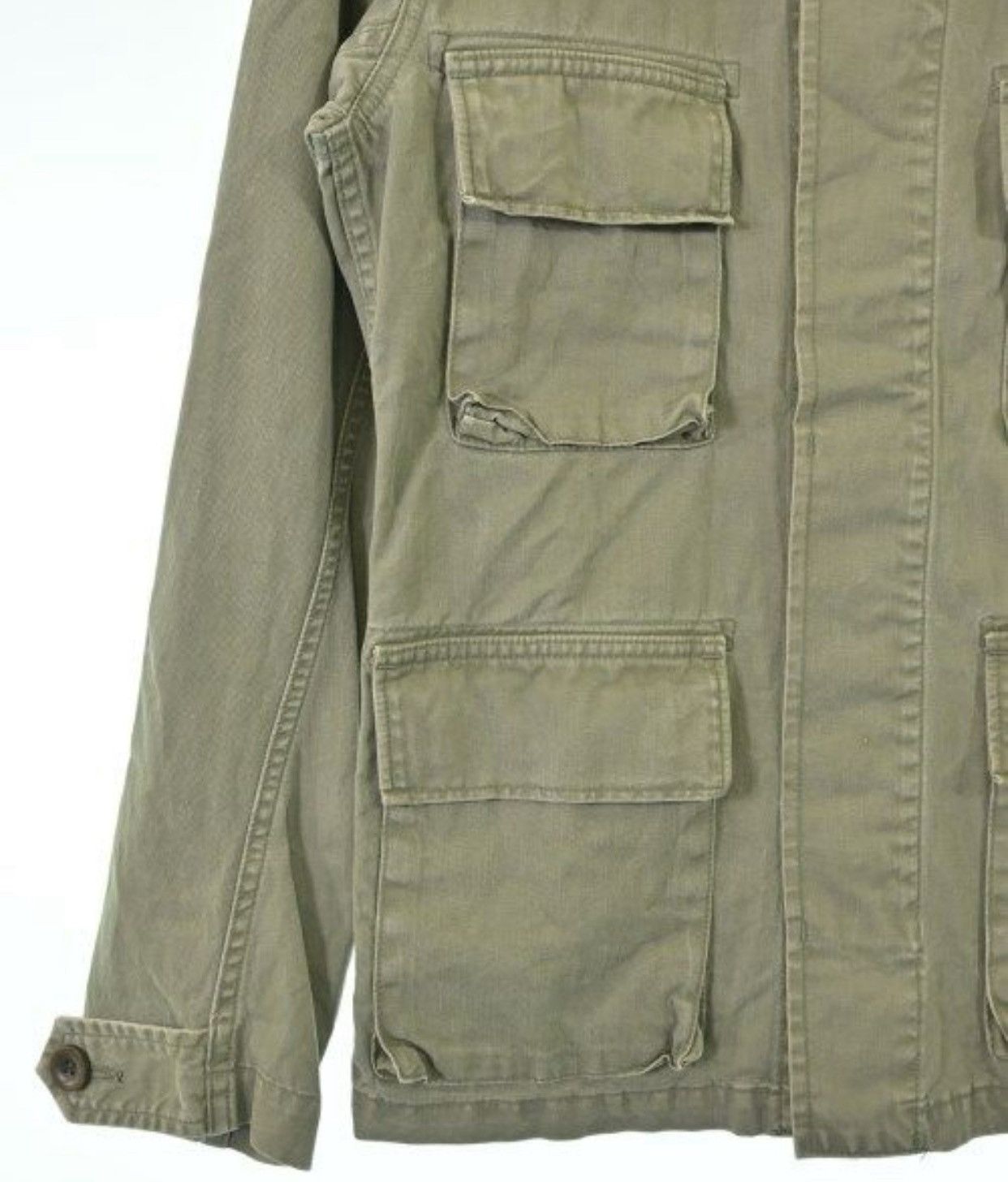 Visvim [S] VISVIM Kilgore Dmgd Chino Jacket shirt military Size US S / EU 44-46 / 1 - 5 Thumbnail