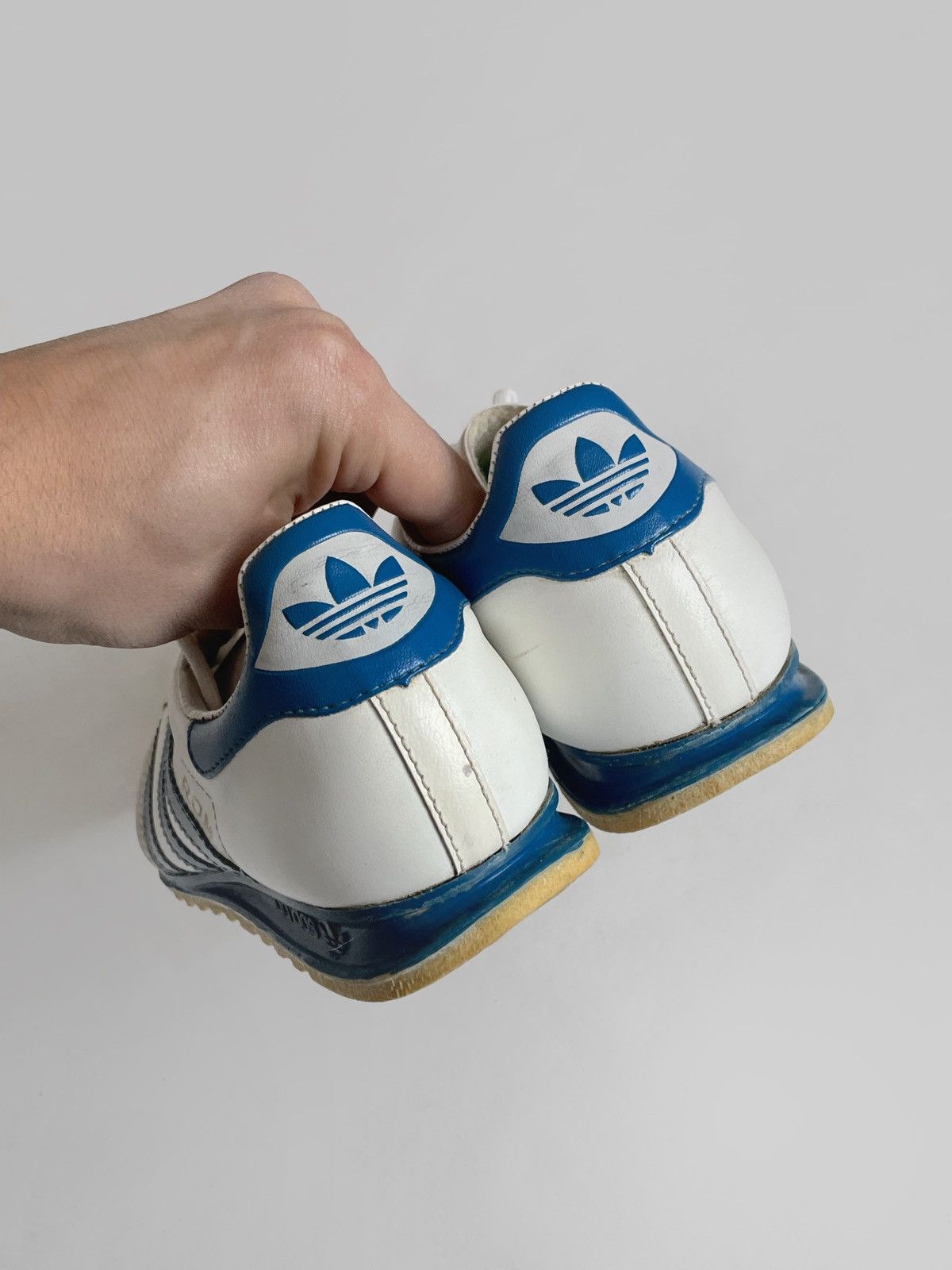 Adidas Rare Vintage Adidas Rom 70s leather sneaker made in Austria Size US 7 / IT 37 - 6 Thumbnail