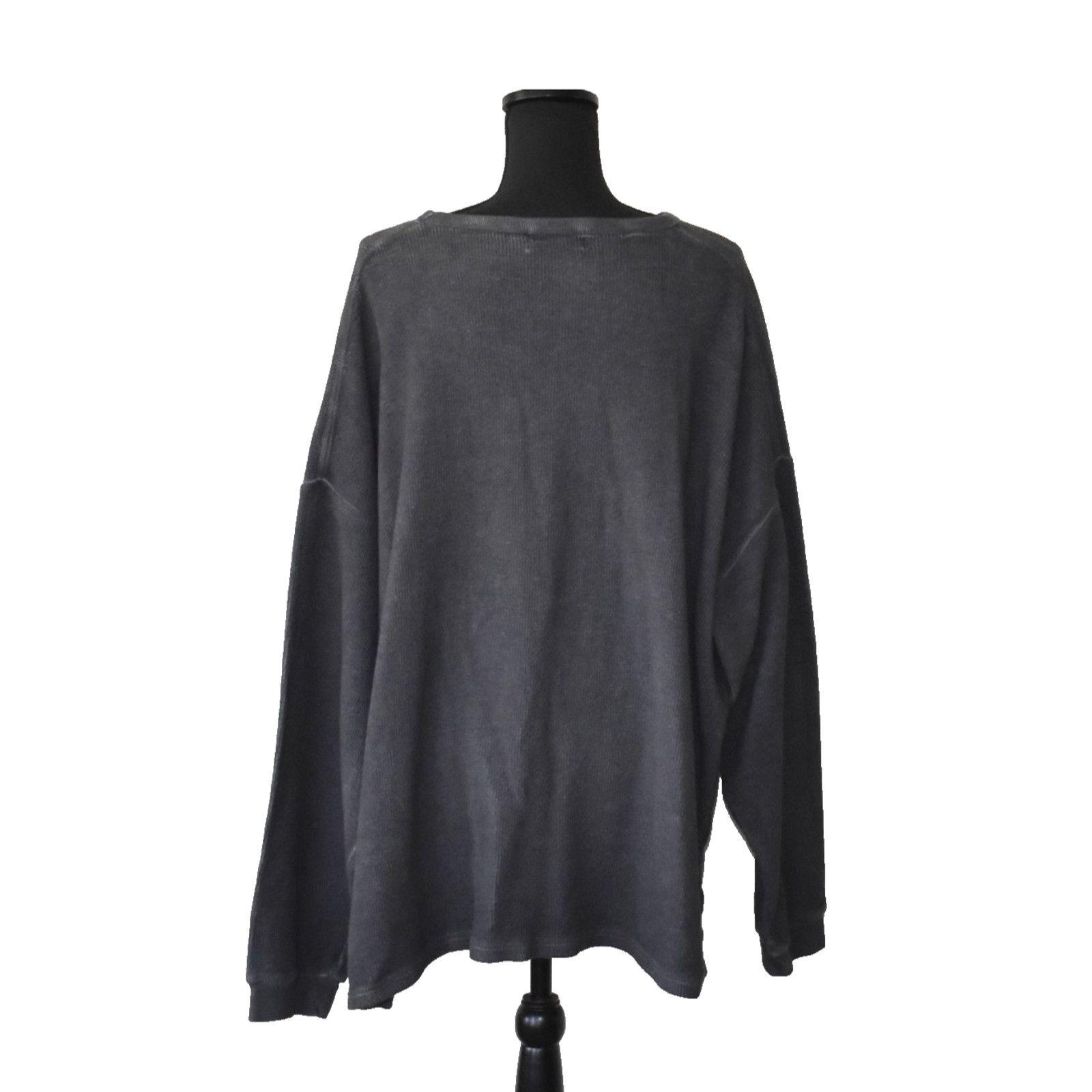 J.S. Homestead J.S. HOMESTEAD Grey Vintage Wash Cotton Sweatshirt Size L Size US L / EU 52-54 / 3 - 2 Thumbnail