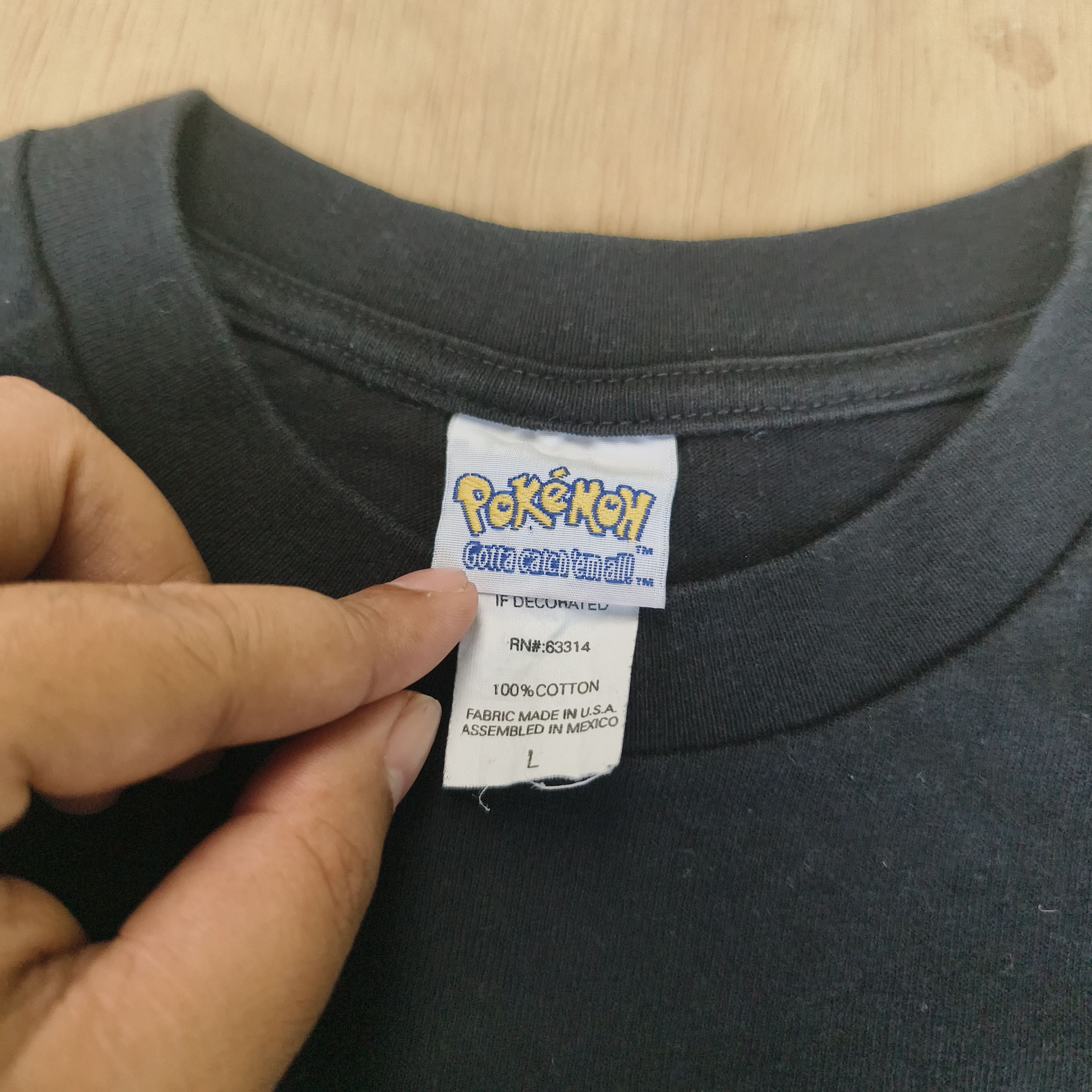 Pokemon Vtg pokemon Gengar (youth) Size US L / EU 52-54 / 3 - 9 Thumbnail