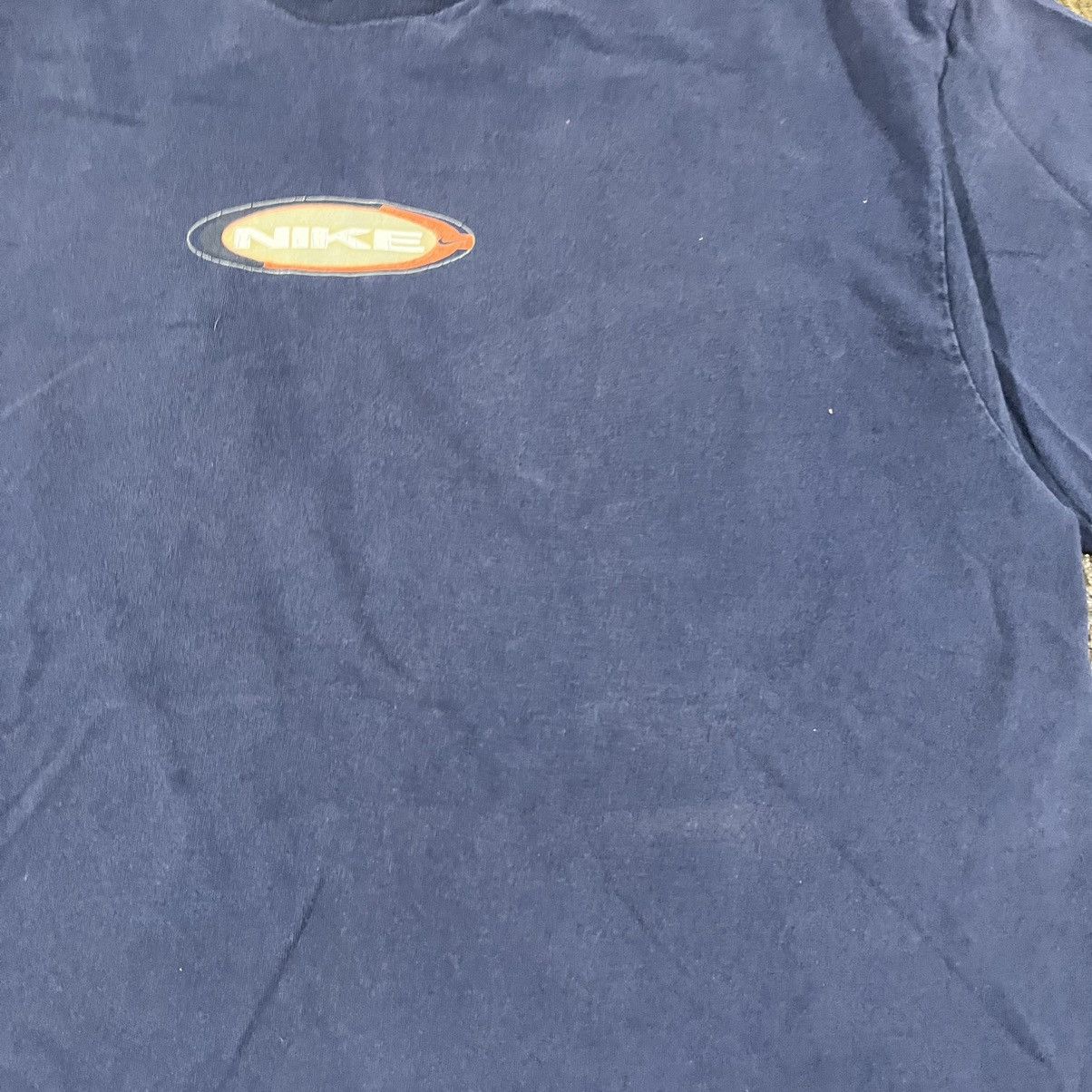 Nike × Vintage Crazy Vintage Y2K Nike Swoosh Logo Skater Style Tee Shirt Size US XL / EU 56 / 4 - 4 Thumbnail