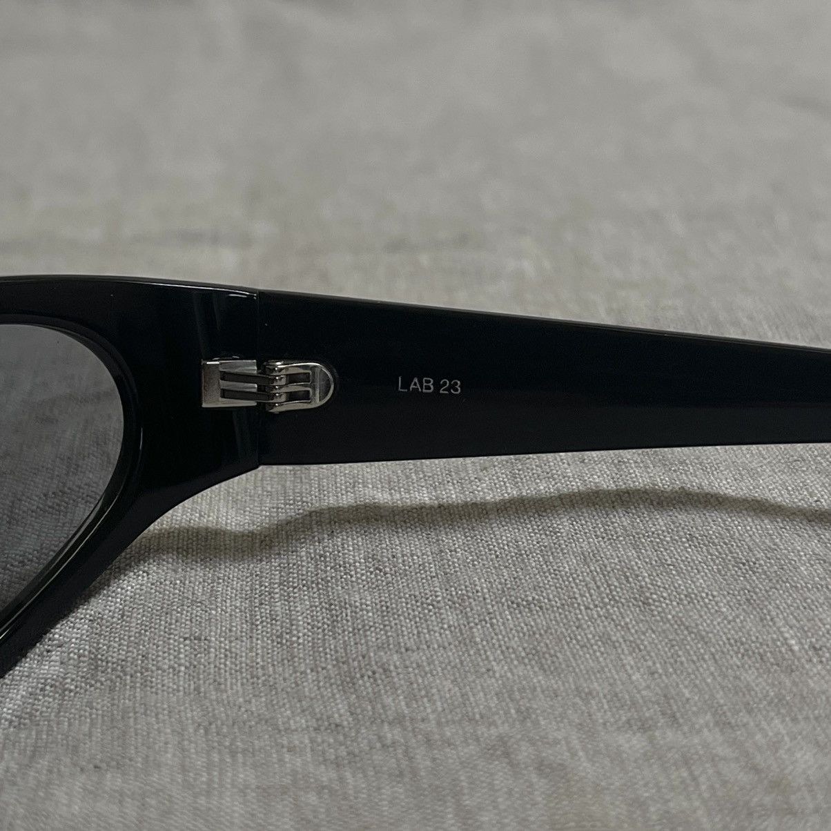 CHIMI CHIMI - Black Slim Sunglasses - Lab 23 Size ONE SIZE - 12 Thumbnail