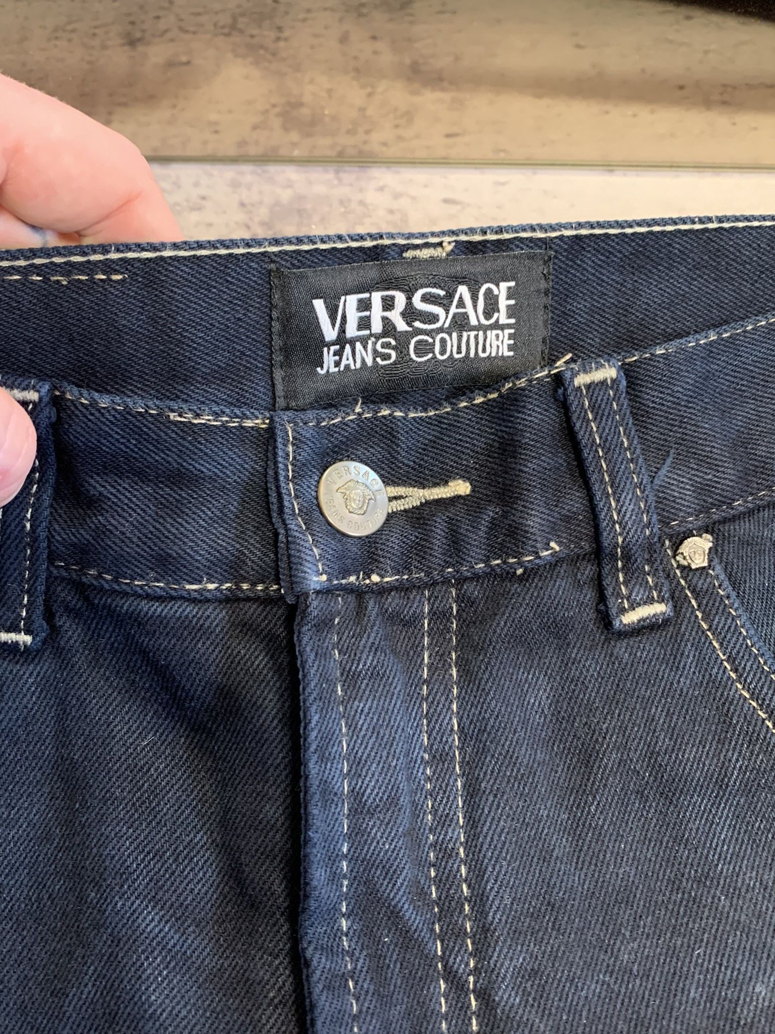 Versace Vintage Versace Jeans Couture Size US 33 - 6 Thumbnail