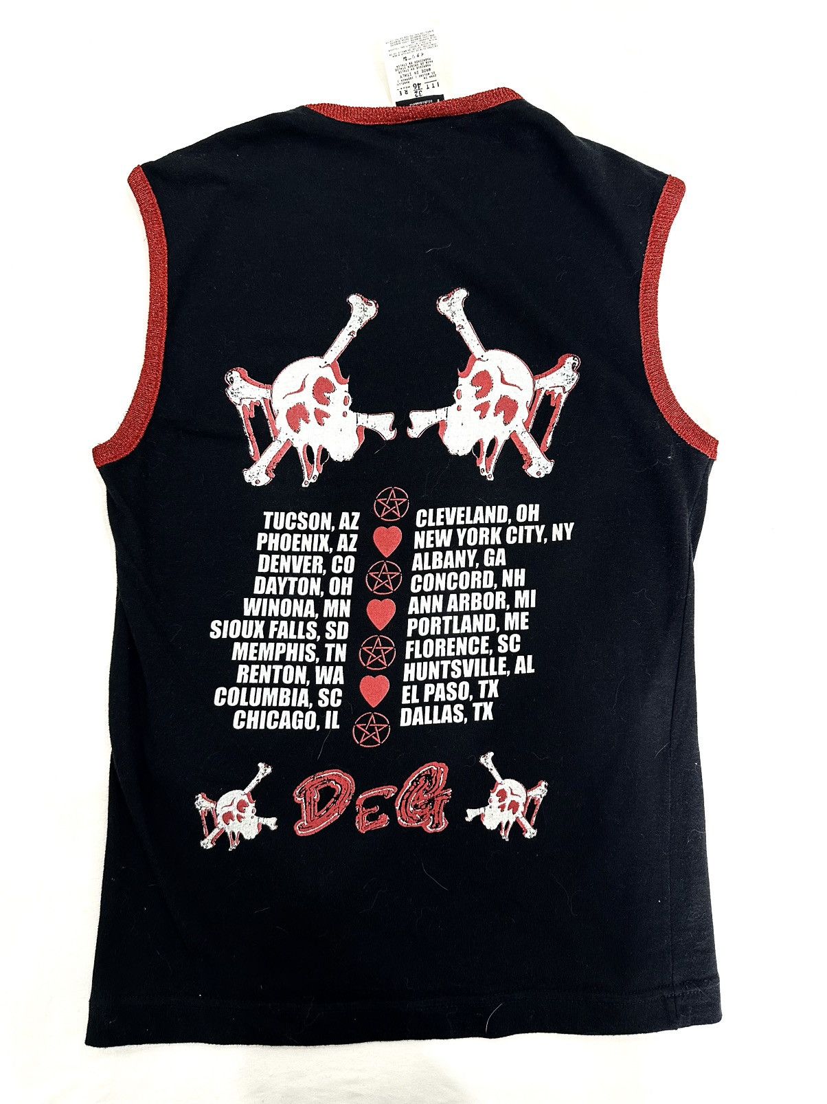 Dolce & Gabbana DOLCE & GABANNA “Modern Beauty” Graphic Tank top Size S / US 4 / IT 40 - 4 Thumbnail