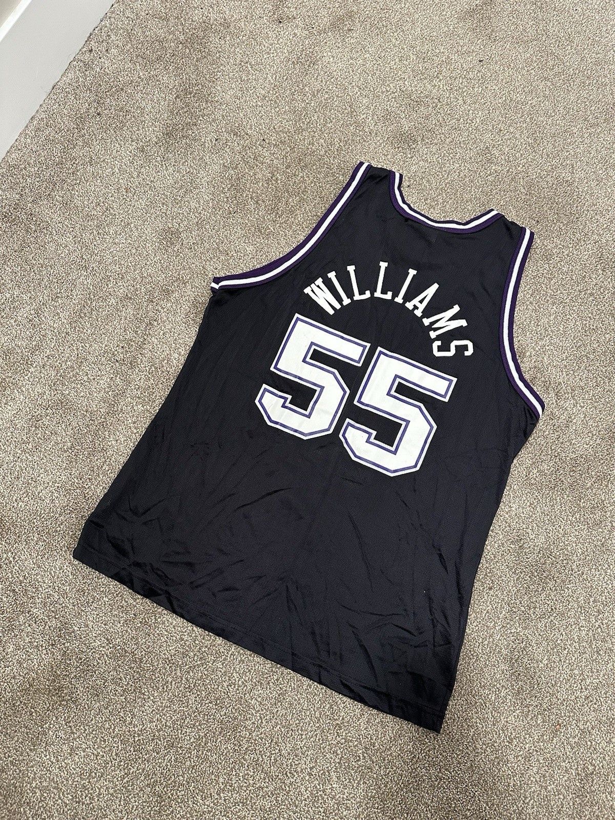 Champion × NBA Vintahe Jason Williams Sacramento Kings Jersey 44 Champion Size US M / EU 48-50 / 2 - 8 Thumbnail