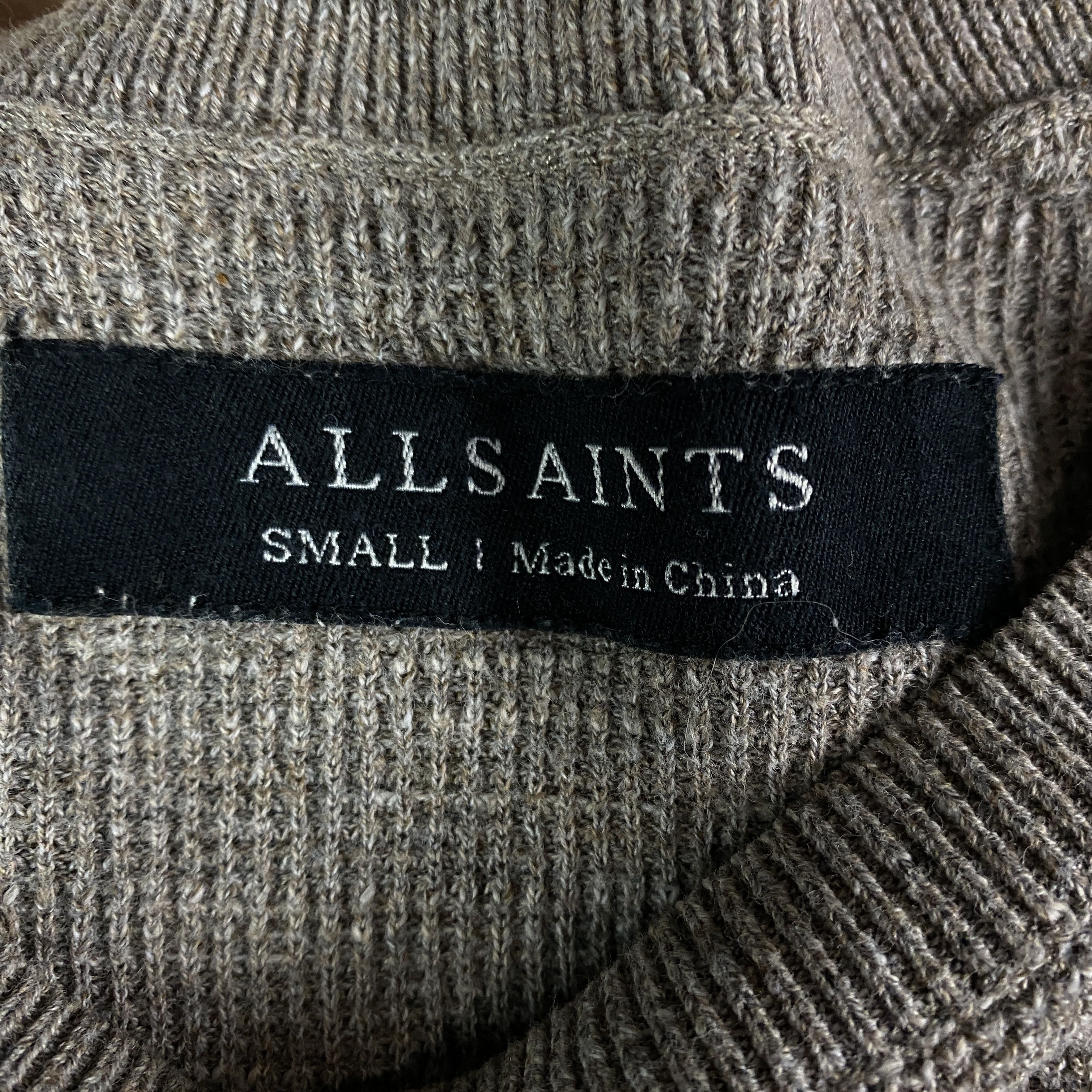 Allsaints Mens Sweater Jumper Long Sleeve Allsaints Size S Size US S / EU 44-46 / 1 - 4 Thumbnail