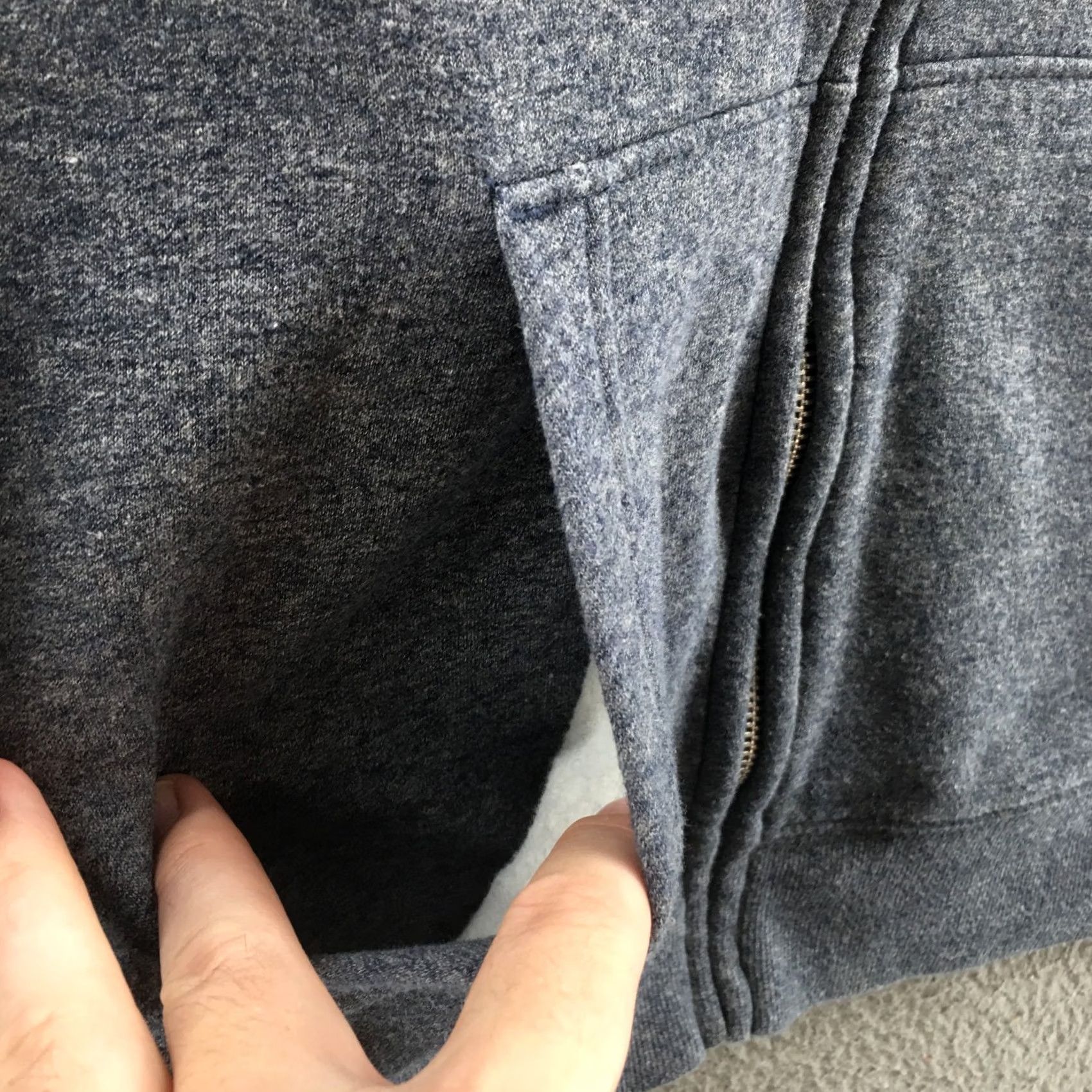 H&M H&M Regular Fit Hooded Jacket Mens L Gray Long Sleeve Full Zip Pockets Casual Size US L / EU 52-54 / 3 - 4 Thumbnail