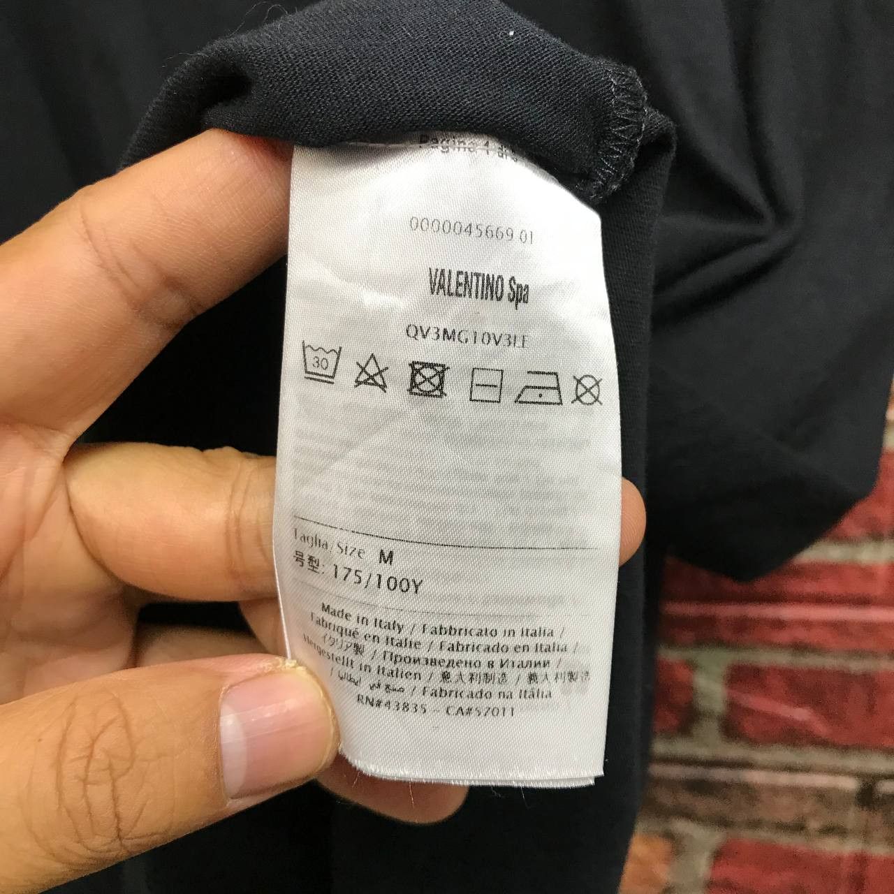 Valentino VLTN Tshirt M Retail 550$ Size US M / EU 48-50 / 2 - 3 Thumbnail