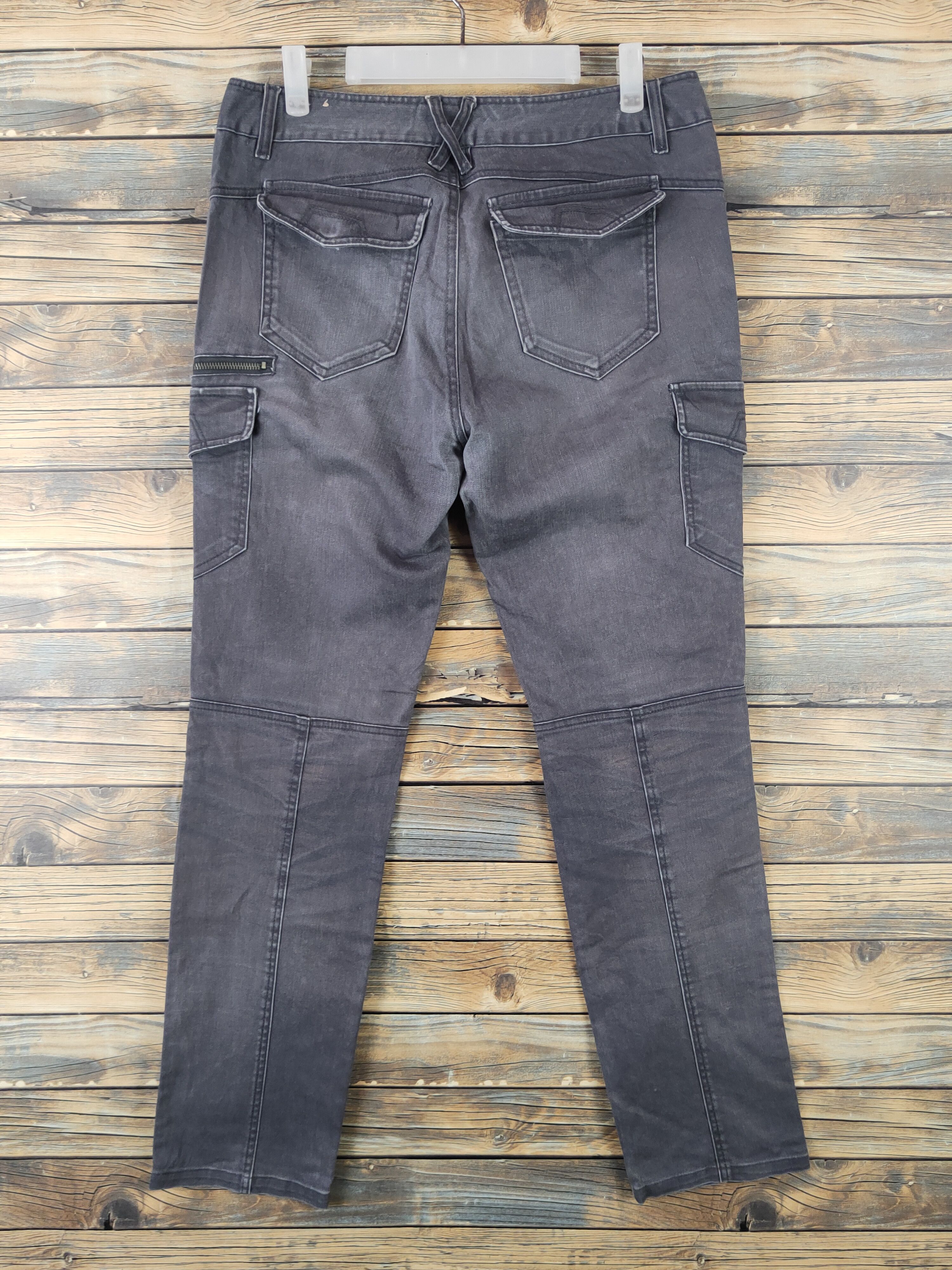 Japanese Brand DLL Ugiz Gray Multipocket utility Tactical Cargo Pants #233 Size US 30 / EU 46 - 7 Thumbnail
