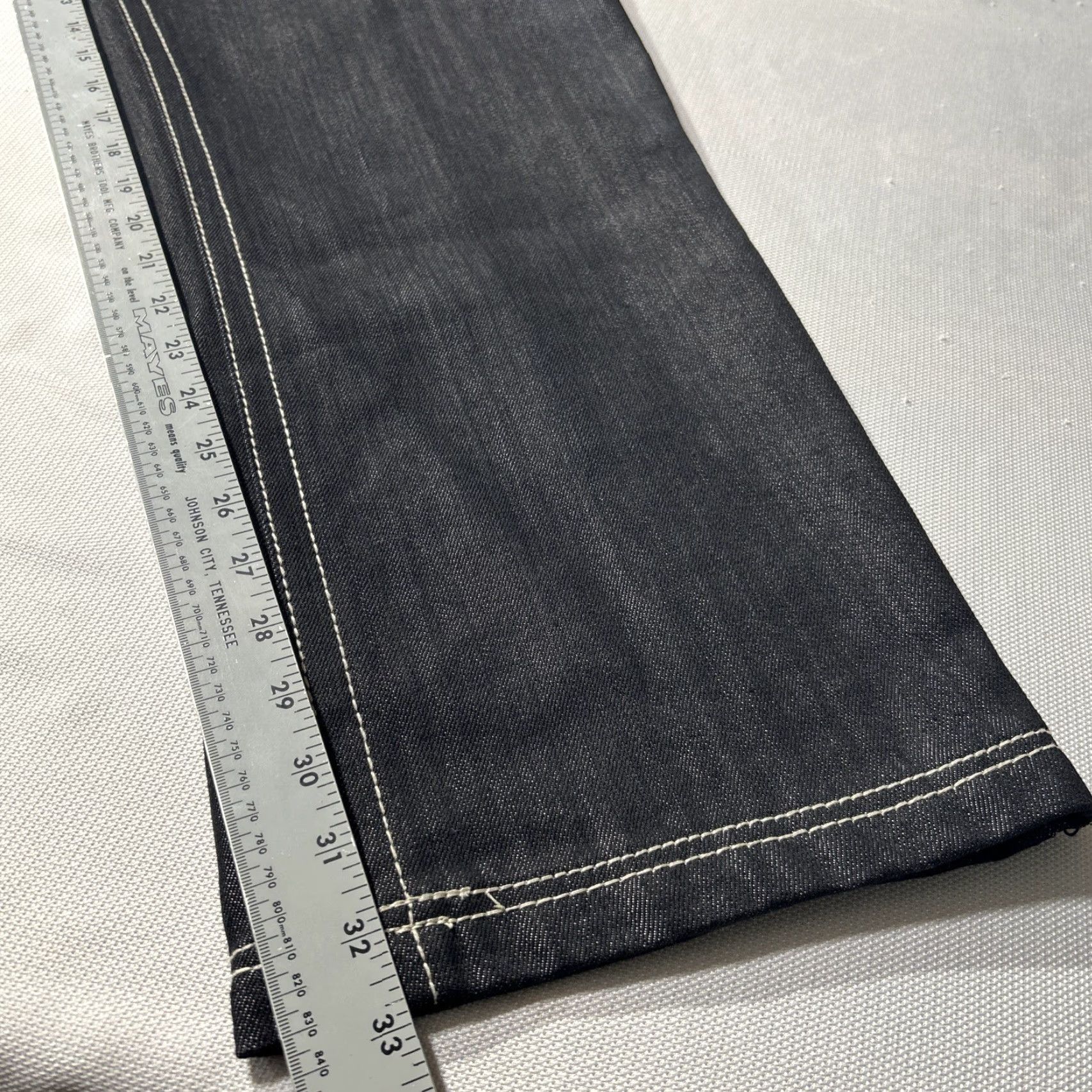Vintage Ablanche Jeans Men’s 38 Black Denim Loose Baggy Hip Hop Y2K Embroidered Jeans Size US 38 / EU 54 - 7 Thumbnail