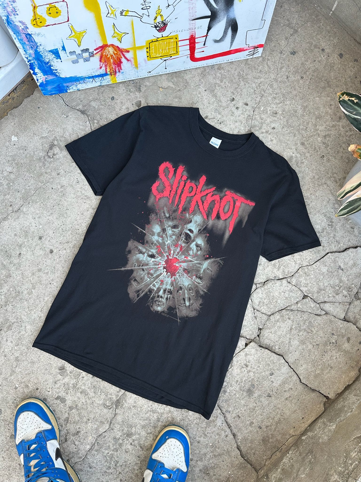 Band Tees Vintage Slipknot T-Shirt Size US L / EU 52-54 / 3 - 1 Thumbnail