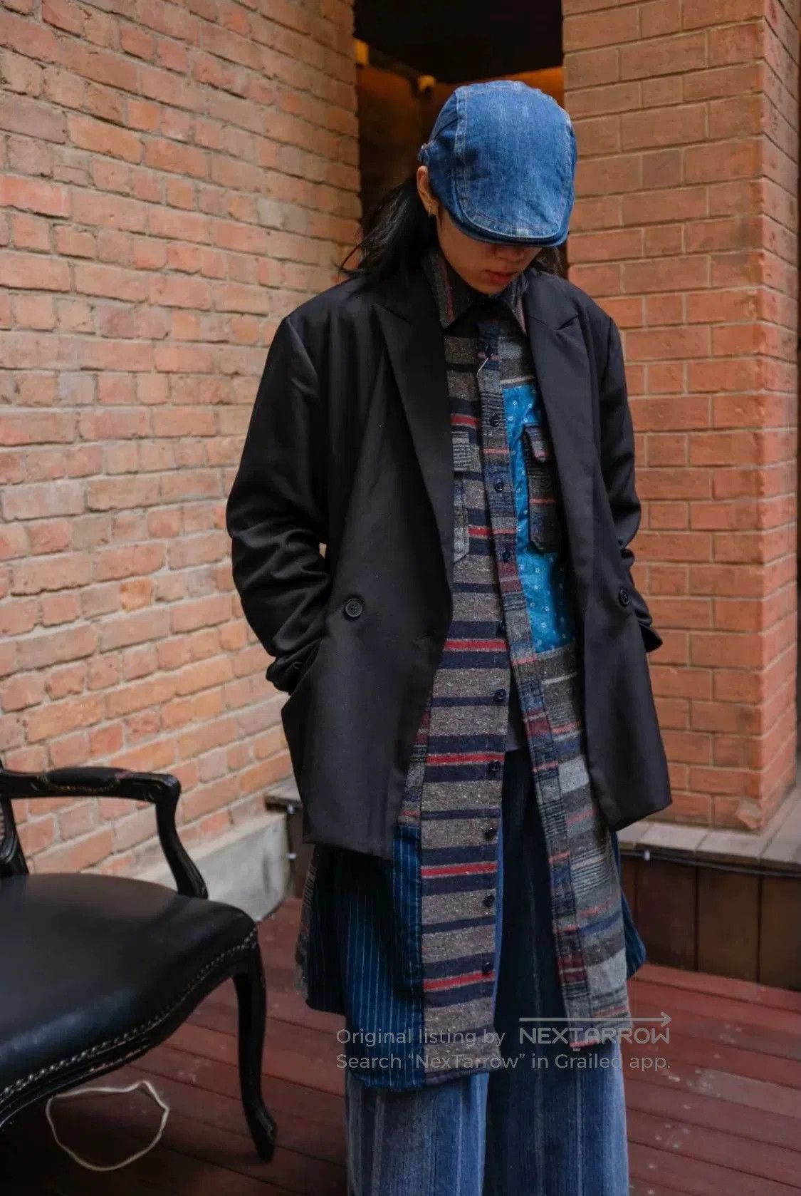 Kapital Kapital BOHO Vintage Fabric Patchwork Long Shirt. Size S / US 4 / IT 40 - 2 Thumbnail