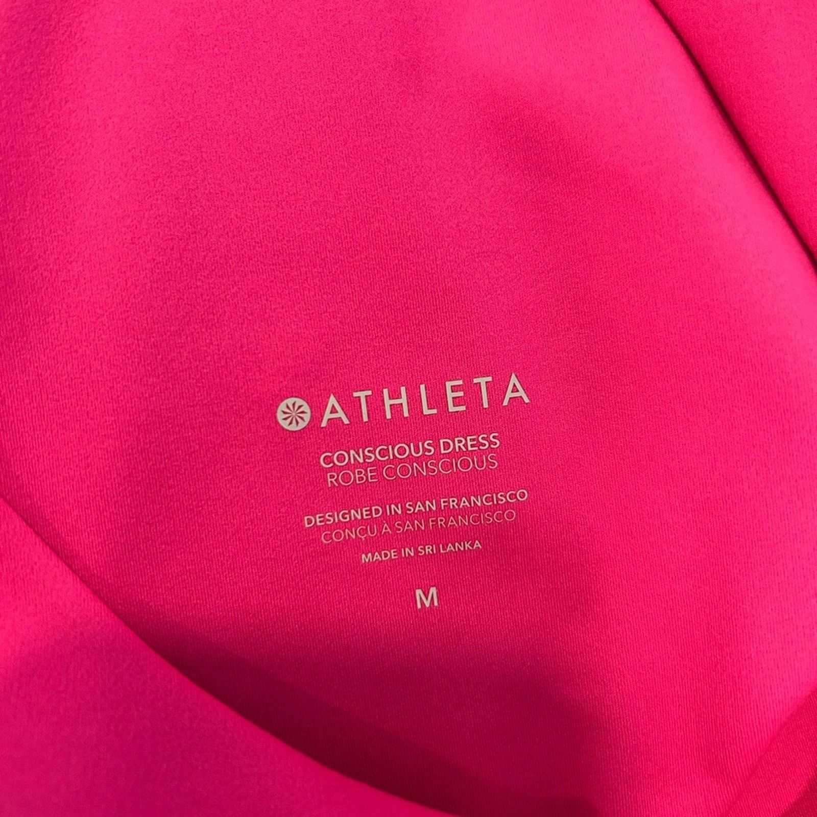 Athleta Athleta Conscious Pink Dress Pockets New With Tags Medium Size M / US 6-8 / IT 42-44 - 7 Thumbnail